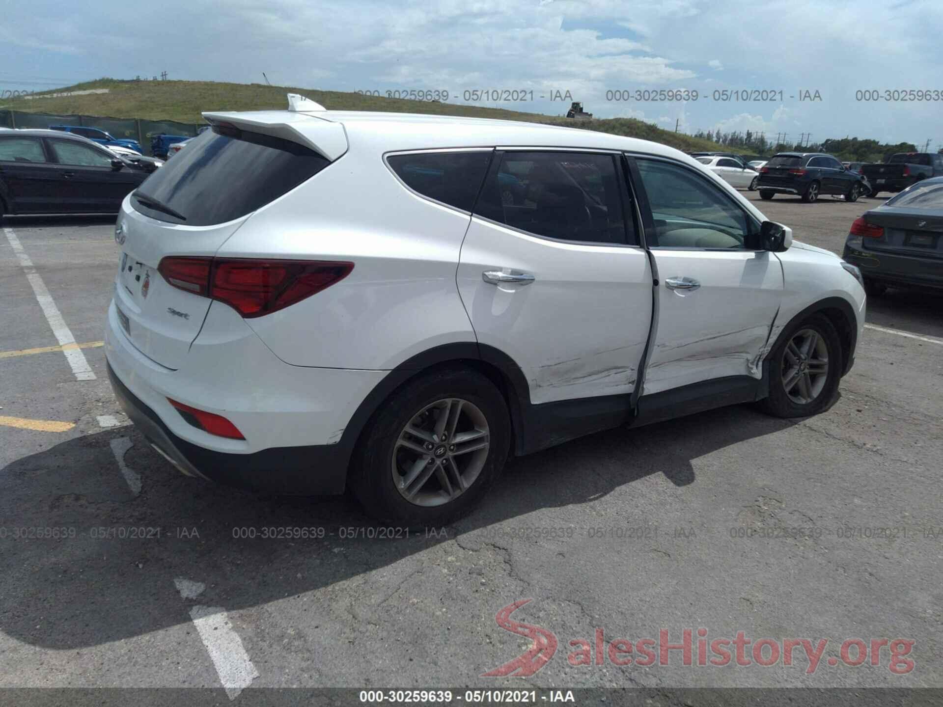 5NMZT3LB5HH039496 2017 HYUNDAI SANTA FE SPORT