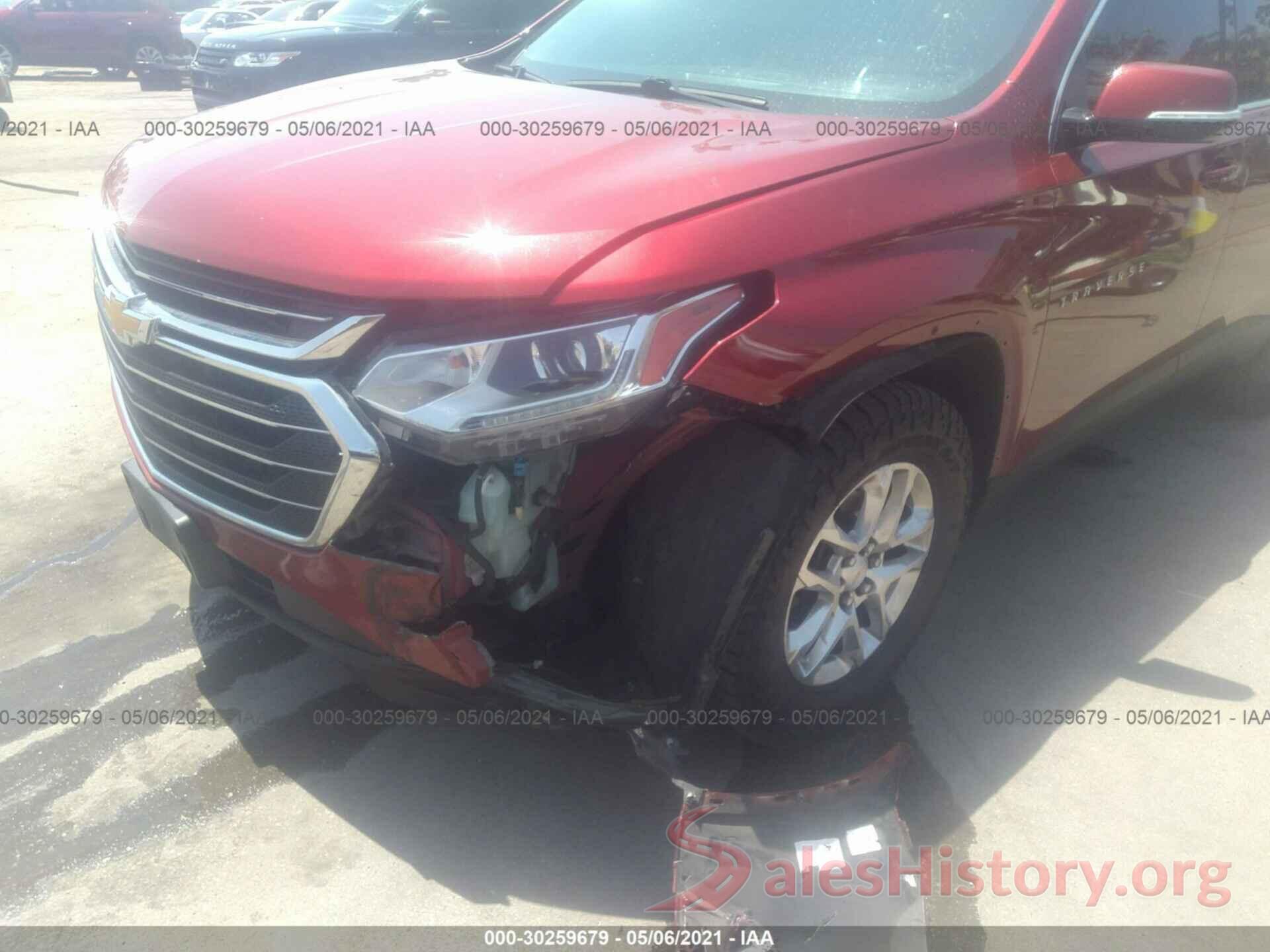 1GNERGKW9JJ117097 2018 CHEVROLET TRAVERSE