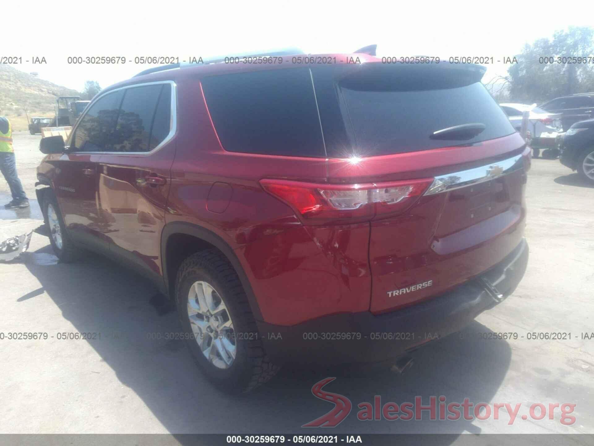 1GNERGKW9JJ117097 2018 CHEVROLET TRAVERSE