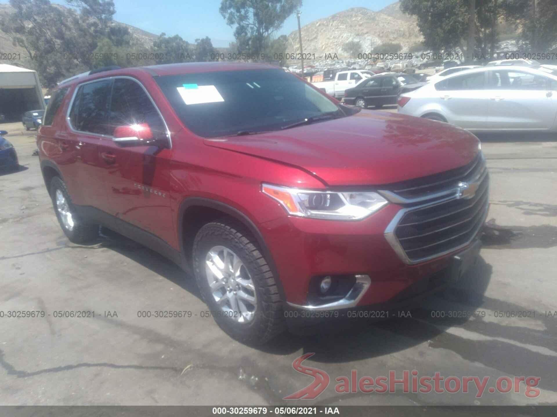 1GNERGKW9JJ117097 2018 CHEVROLET TRAVERSE