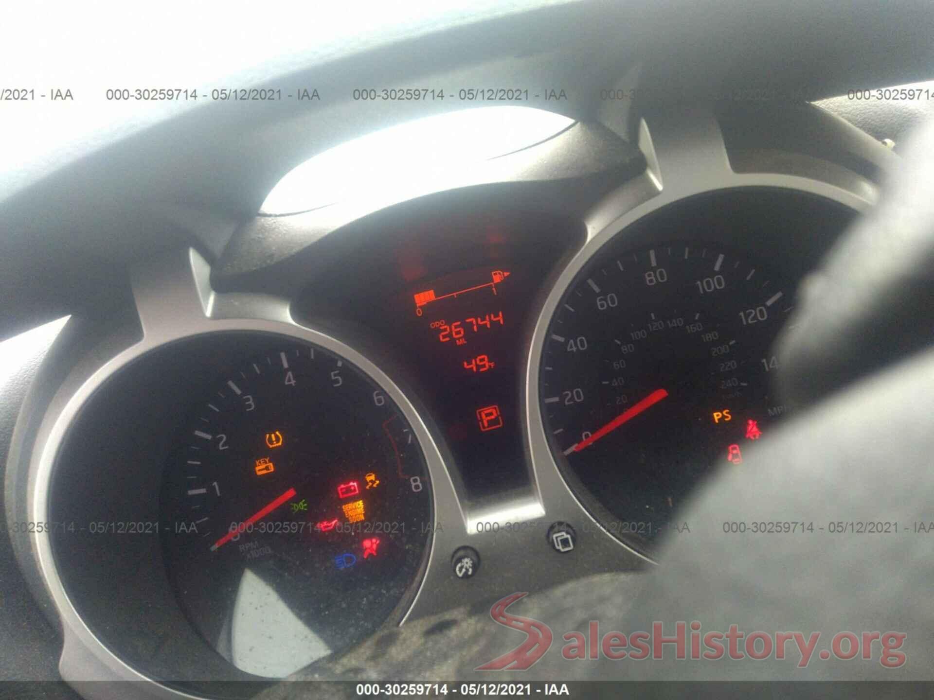 JN8AF5MR8GT608032 2016 NISSAN JUKE