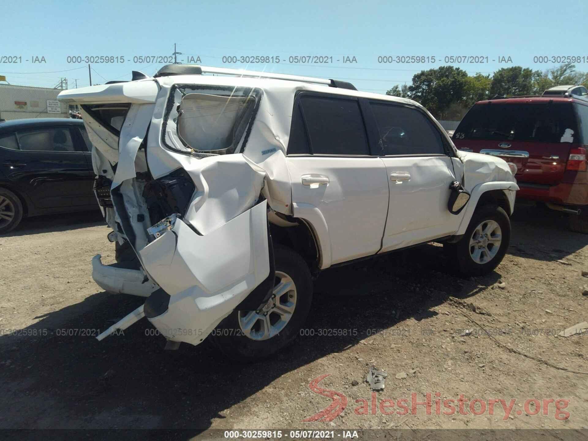 JTEZU5JR5K5211606 2019 TOYOTA 4RUNNER