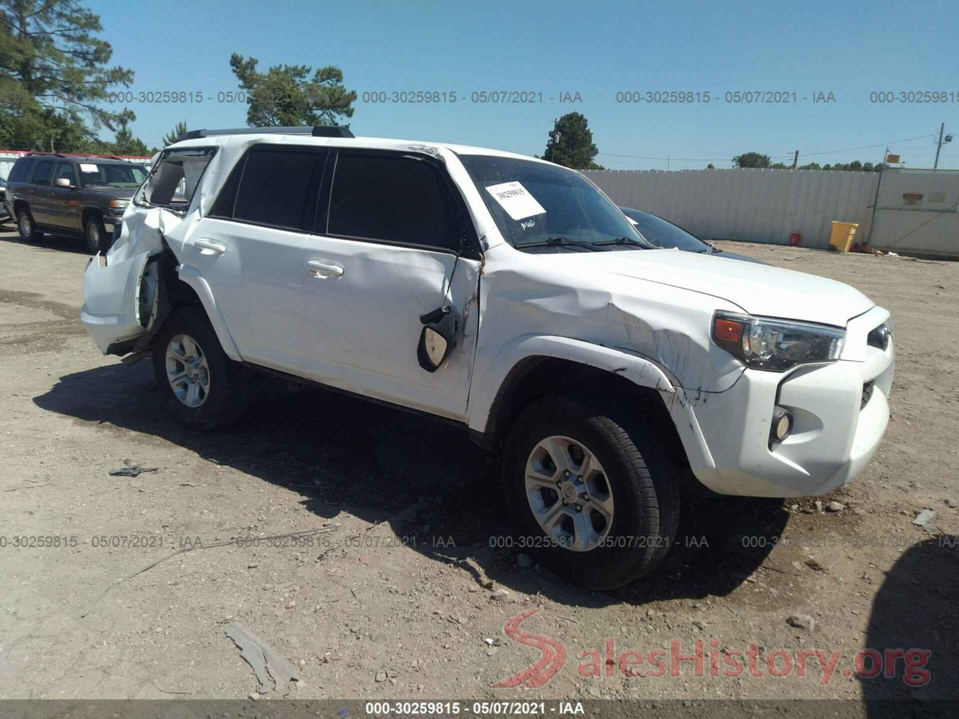 JTEZU5JR5K5211606 2019 TOYOTA 4RUNNER