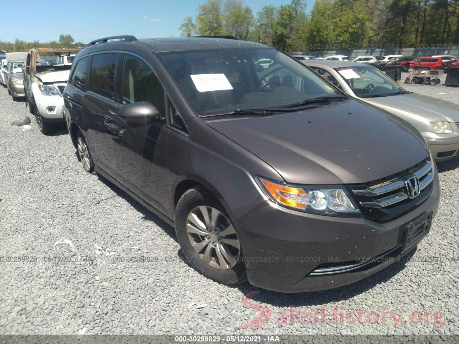 5FNRL5H69GB123019 2016 HONDA ODYSSEY