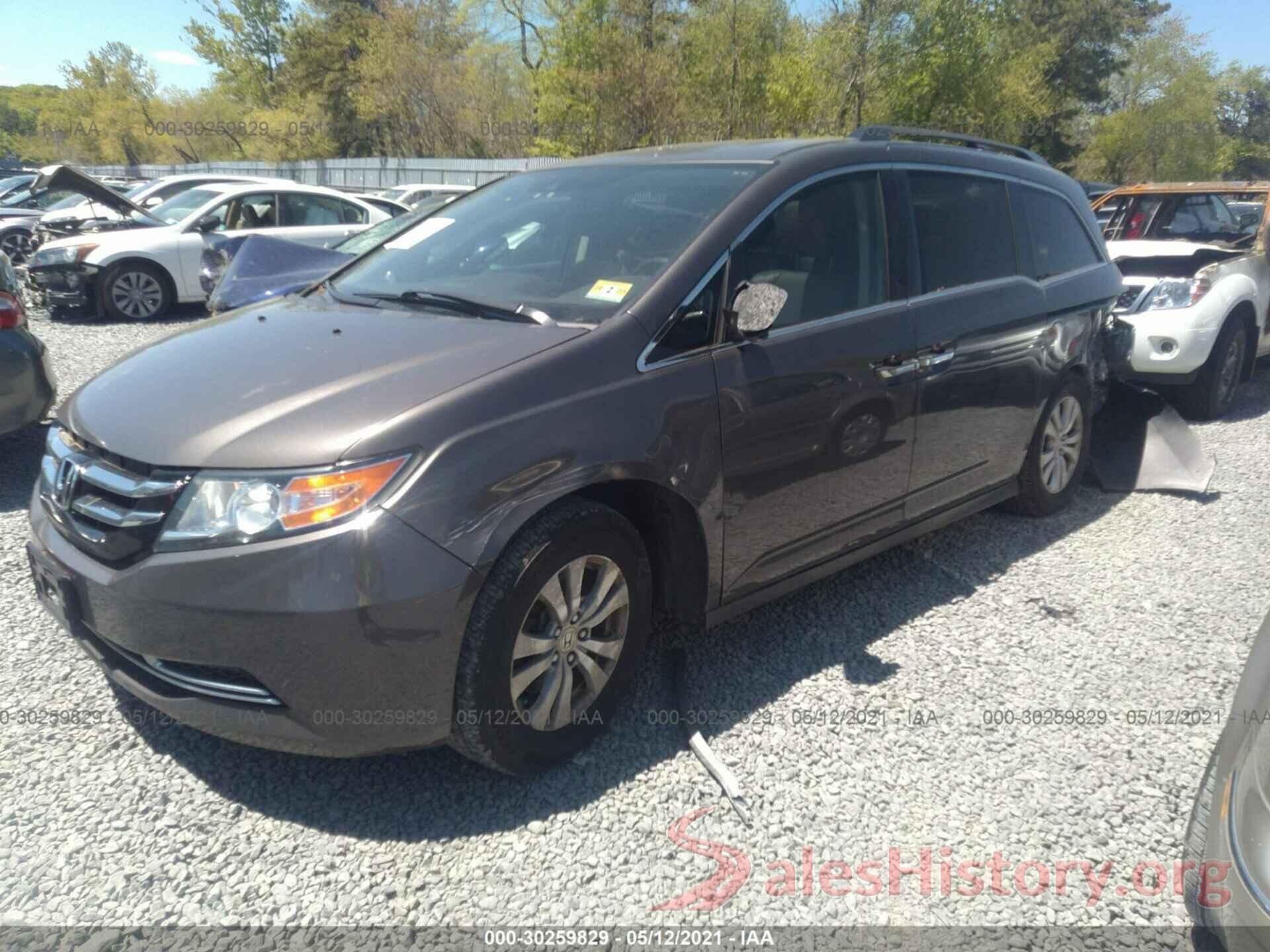 5FNRL5H69GB123019 2016 HONDA ODYSSEY