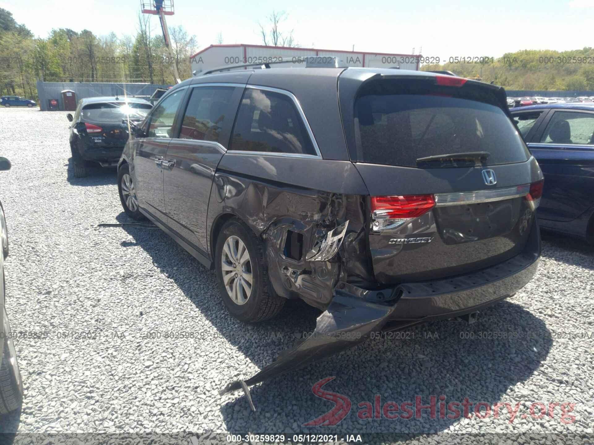 5FNRL5H69GB123019 2016 HONDA ODYSSEY