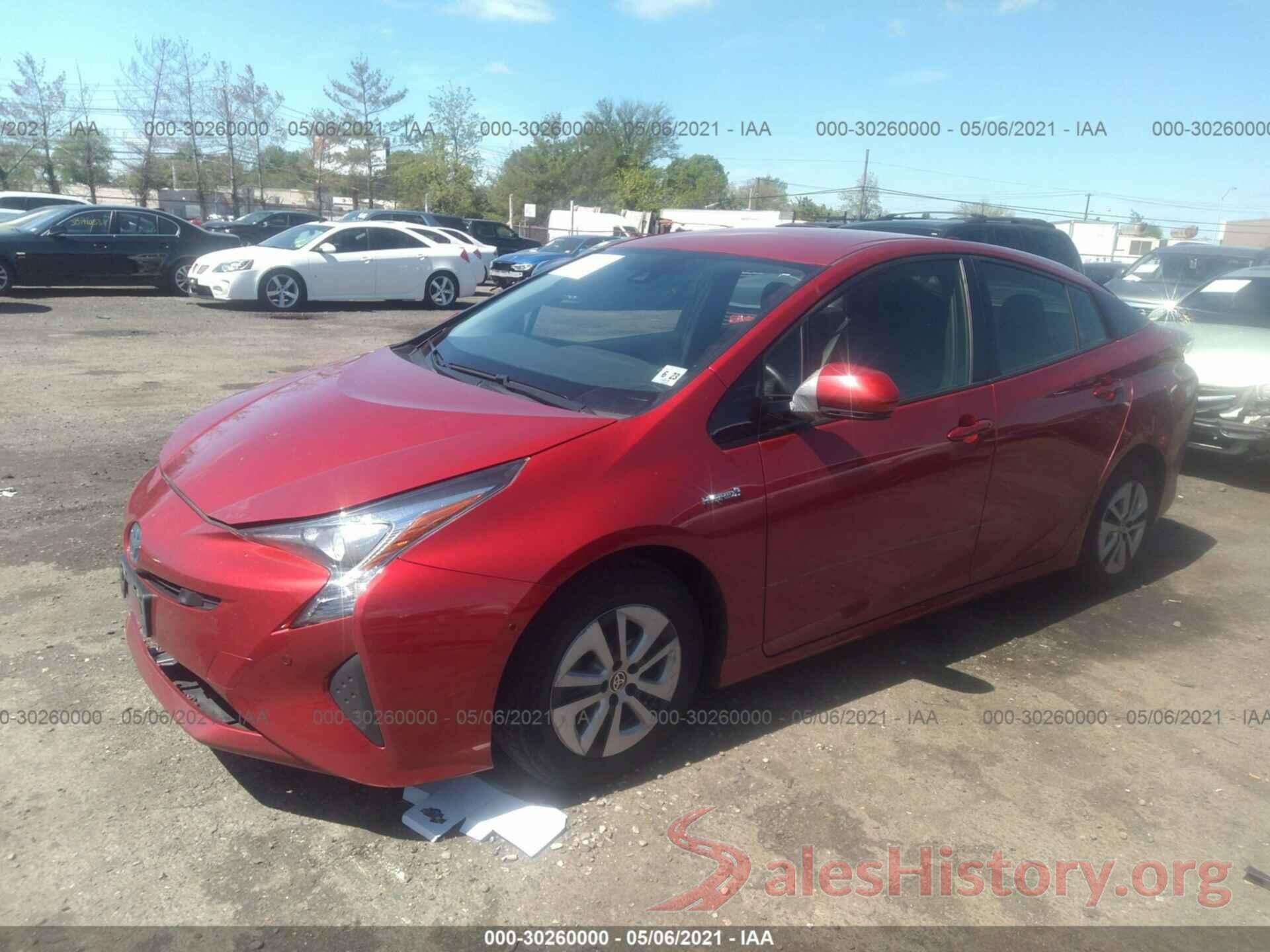 JTDKBRFU7J3600080 2018 TOYOTA PRIUS