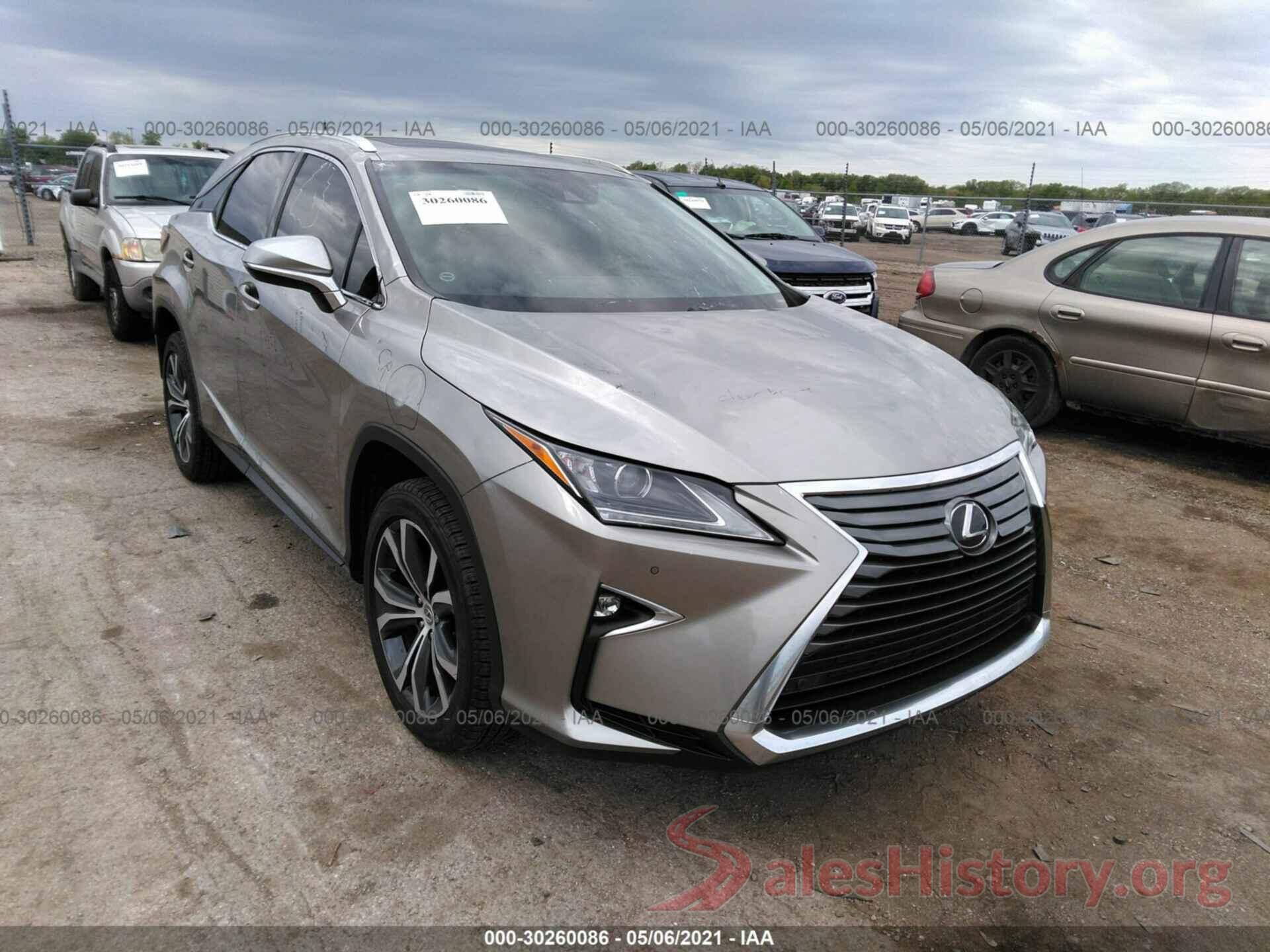 2T2ZZMCA2HC048931 2017 LEXUS RX