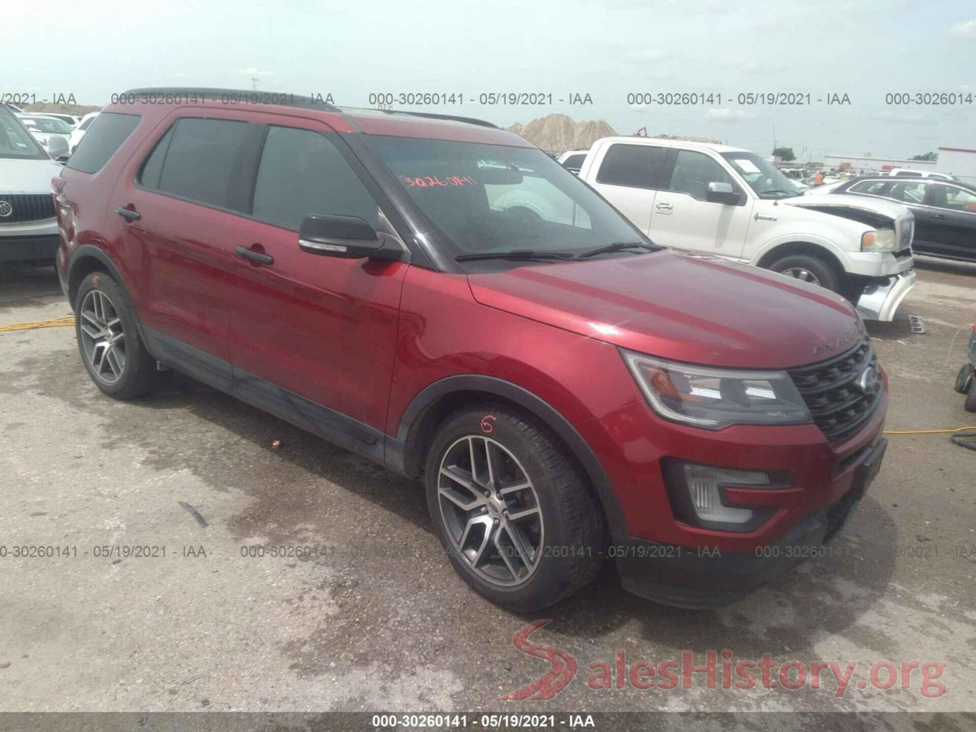 1FM5K8GT9HGA66947 2017 FORD EXPLORER