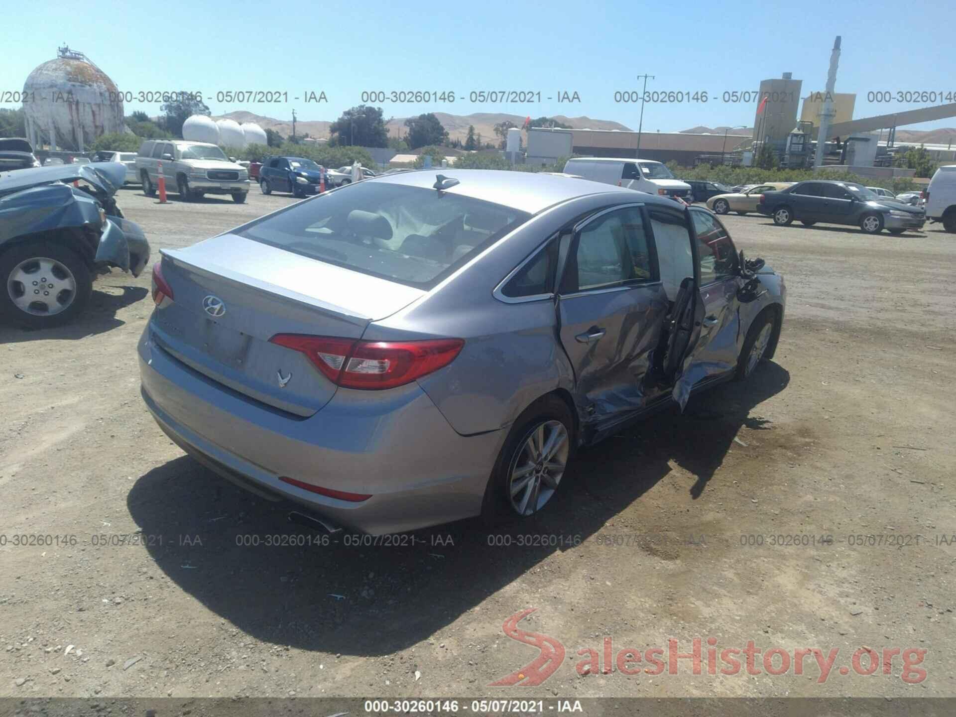 5NPE24AF7HH490168 2017 HYUNDAI SONATA