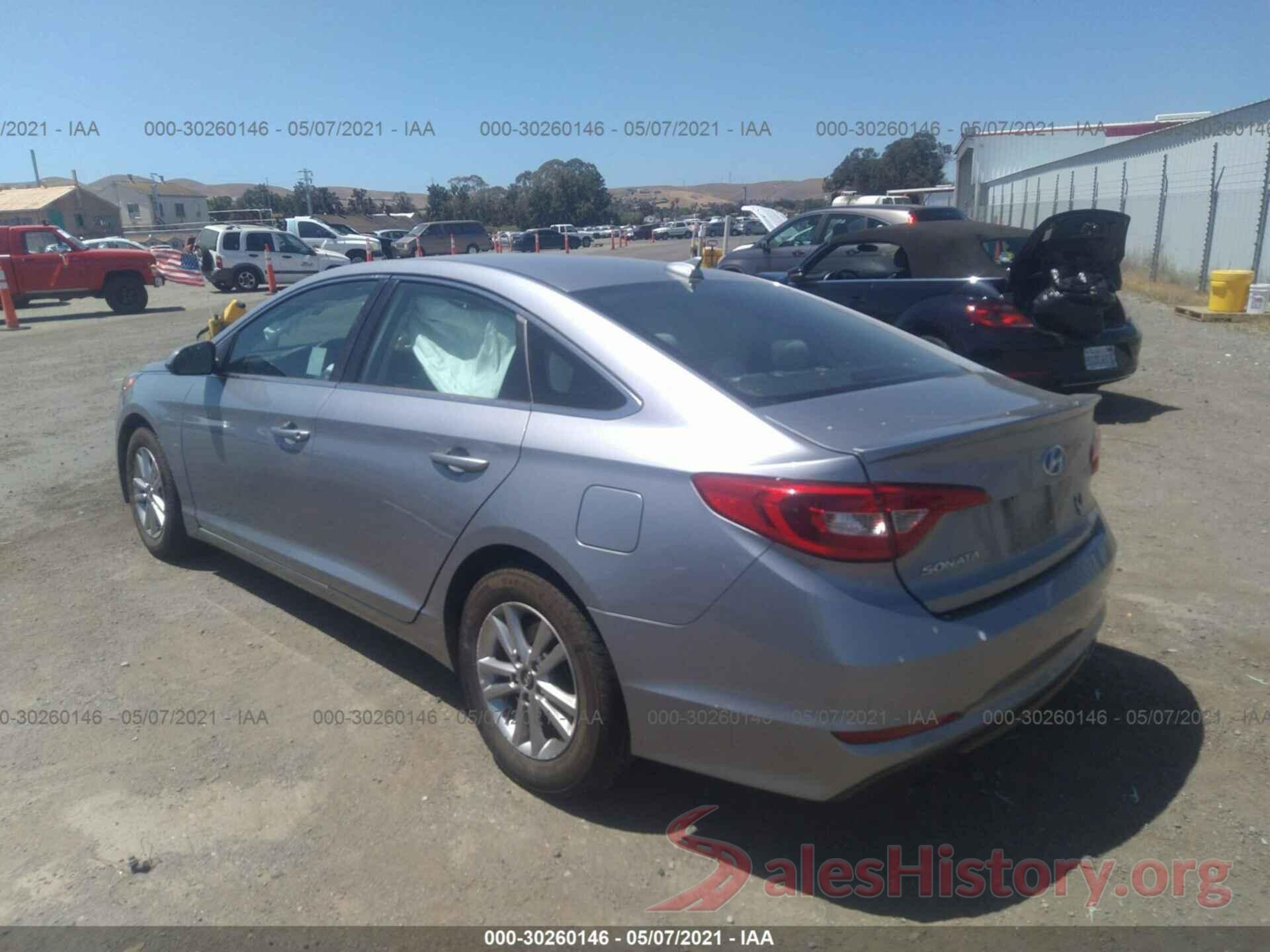 5NPE24AF7HH490168 2017 HYUNDAI SONATA