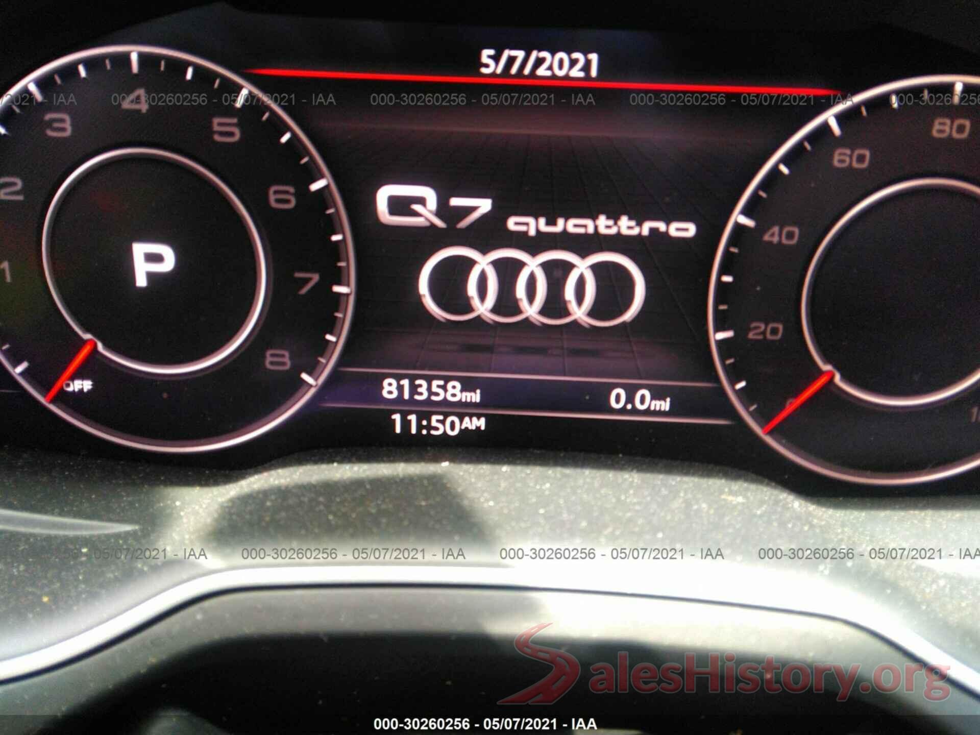 WA1LAAF7XHD054053 2017 AUDI Q7