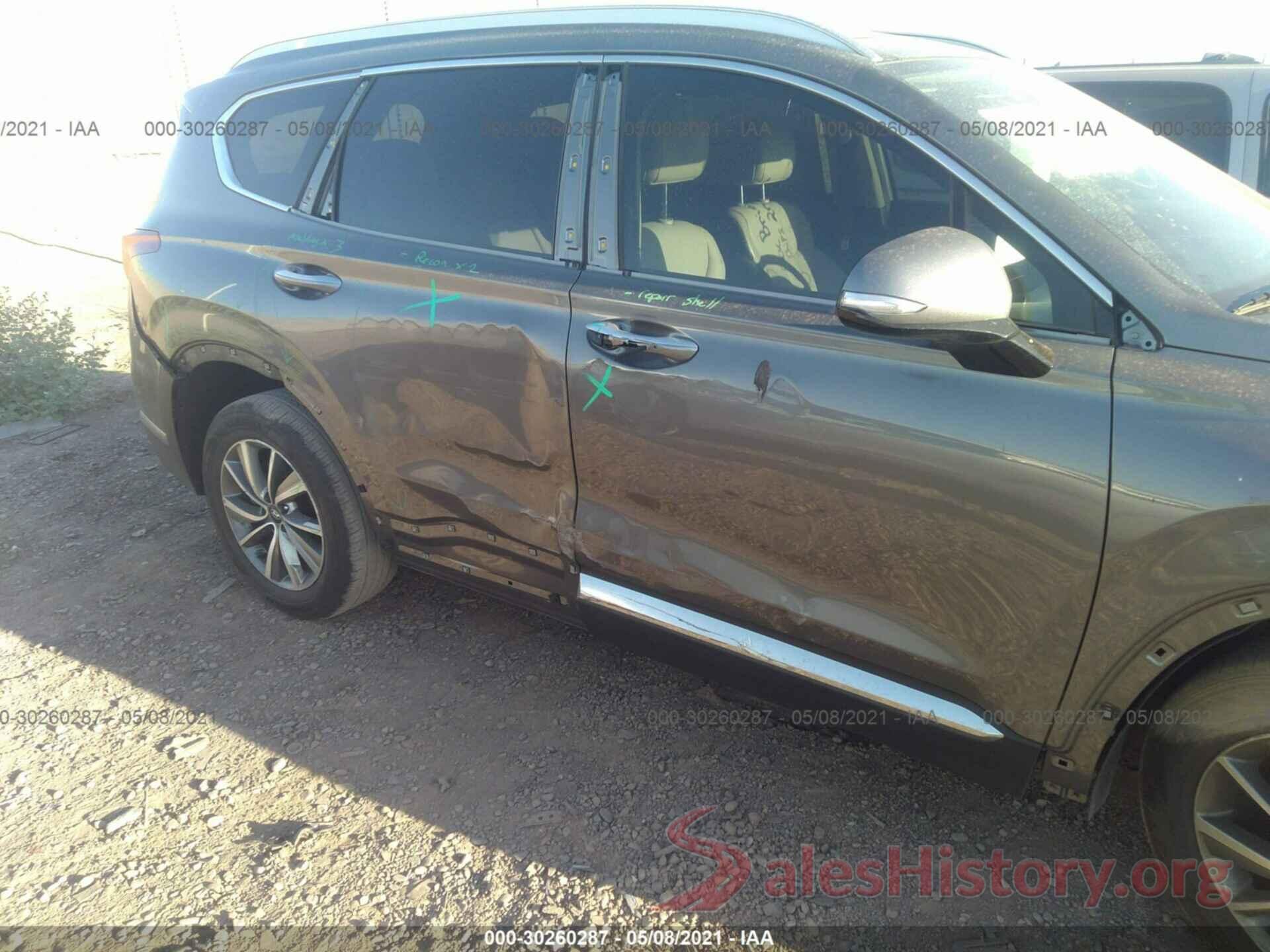 5NMS53AD1KH127257 2019 HYUNDAI SANTA FE