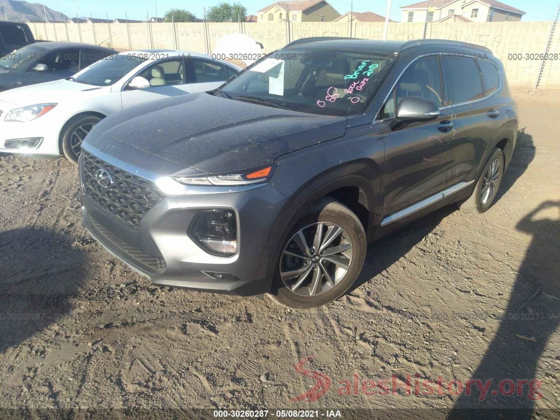 5NMS53AD1KH127257 2019 HYUNDAI SANTA FE