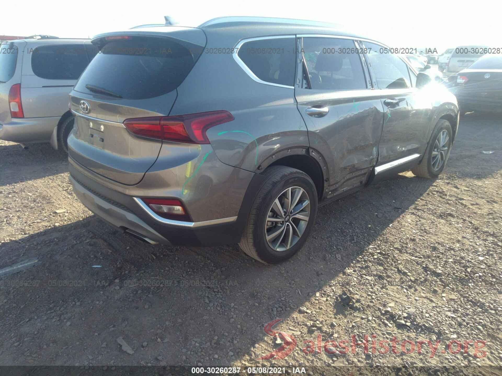 5NMS53AD1KH127257 2019 HYUNDAI SANTA FE