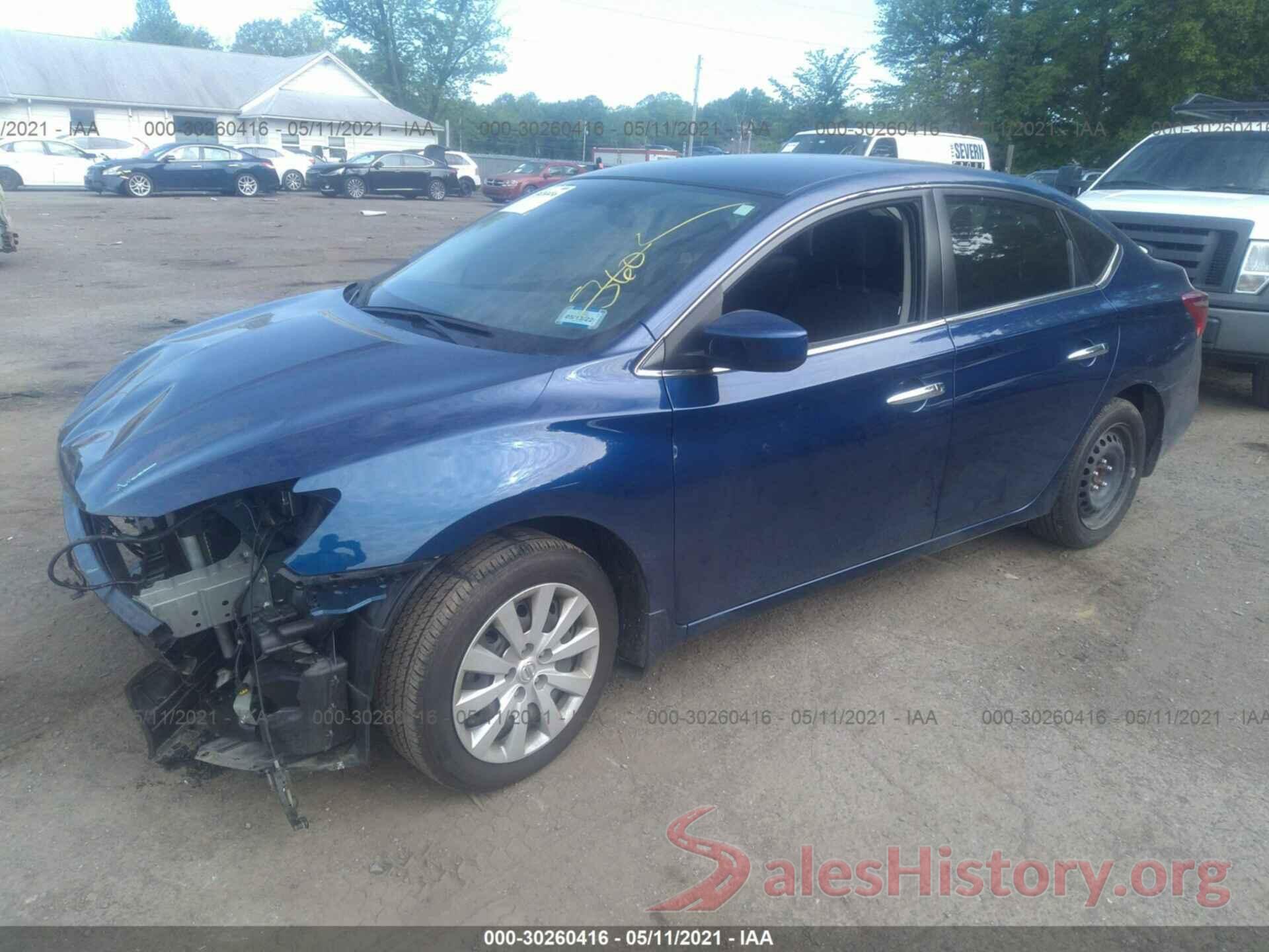 3N1AB7AP3KY438509 2019 NISSAN SENTRA