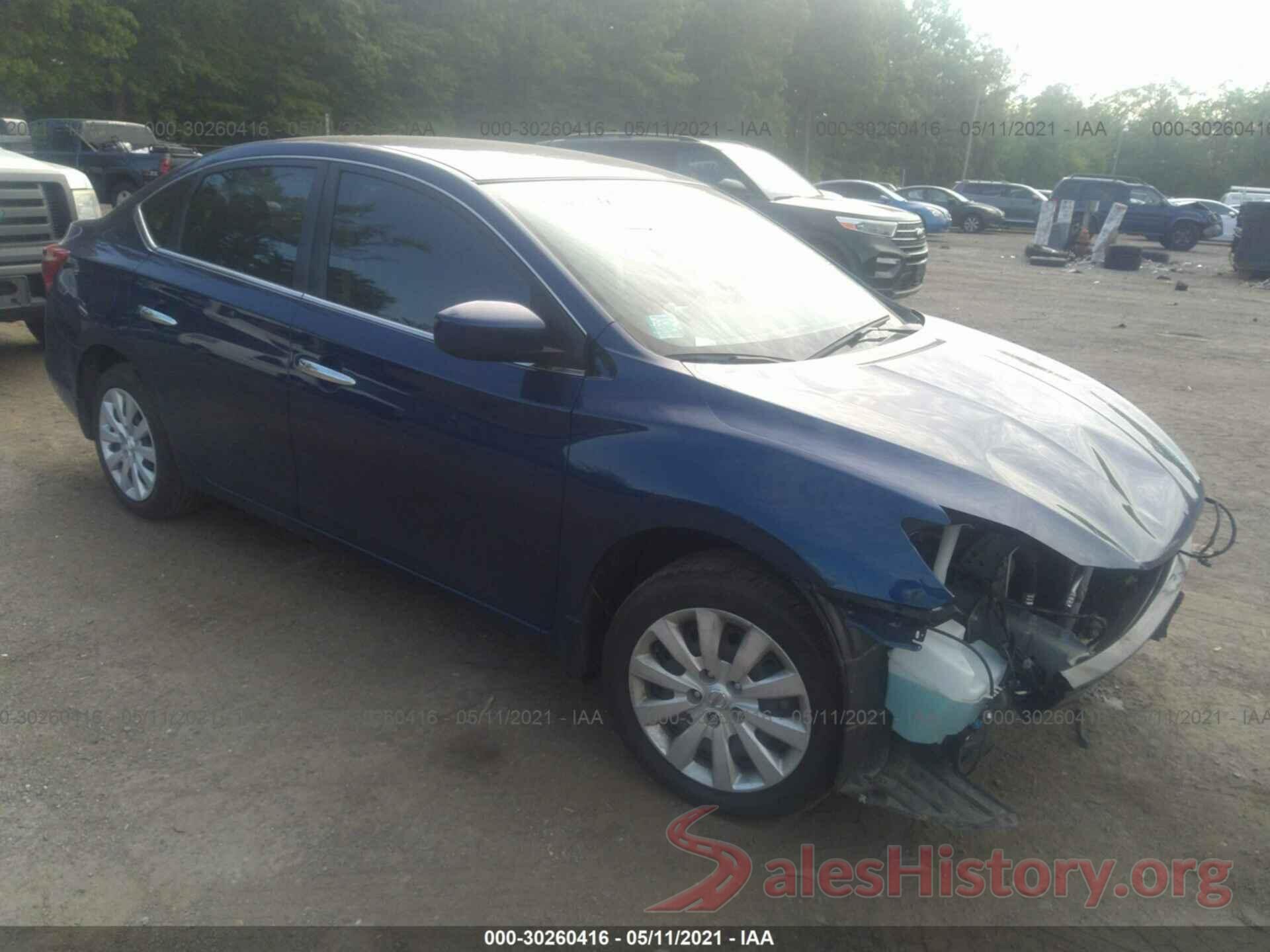 3N1AB7AP3KY438509 2019 NISSAN SENTRA