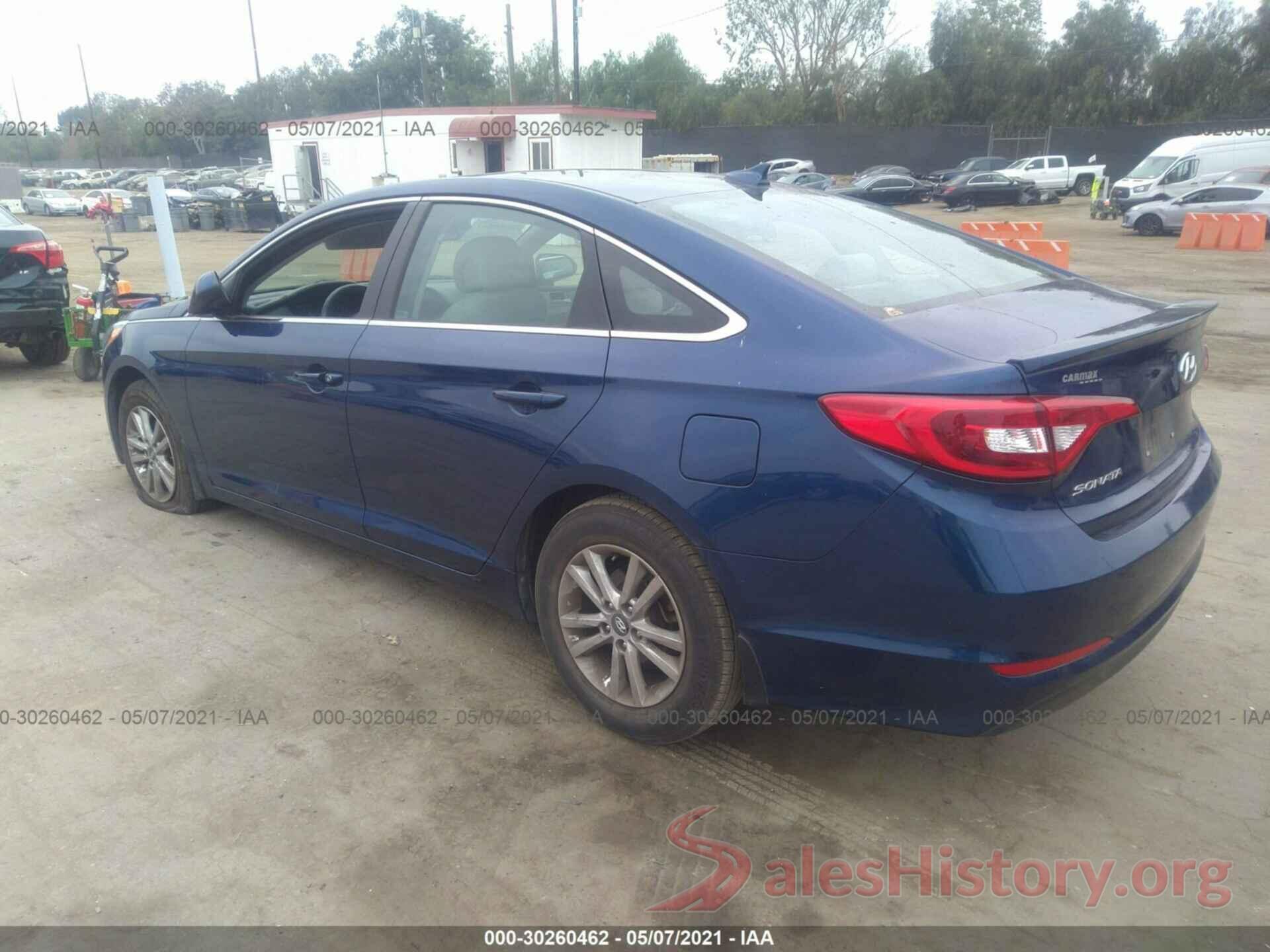 5NPE24AF1GH405484 2016 HYUNDAI SONATA