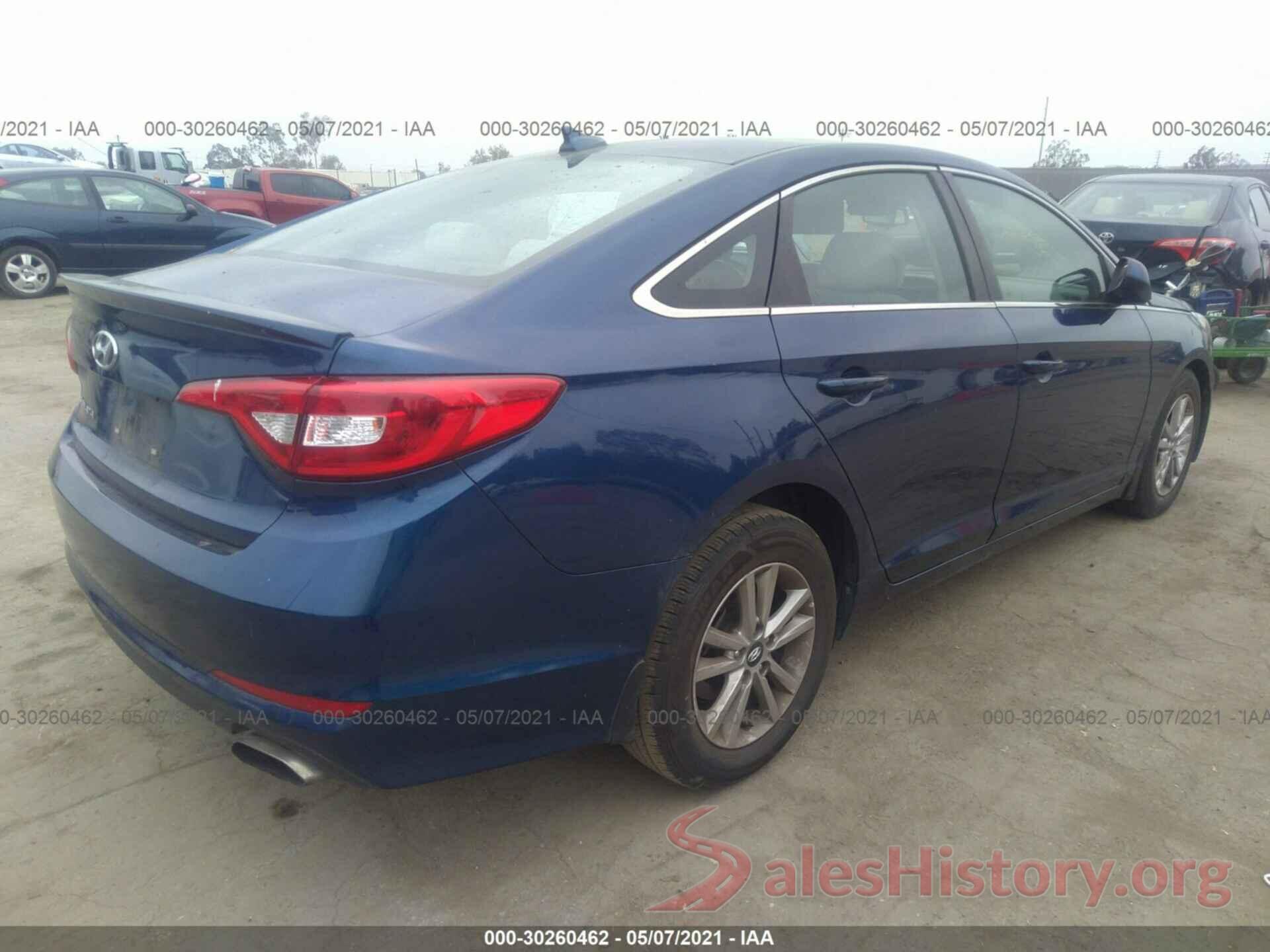 5NPE24AF1GH405484 2016 HYUNDAI SONATA