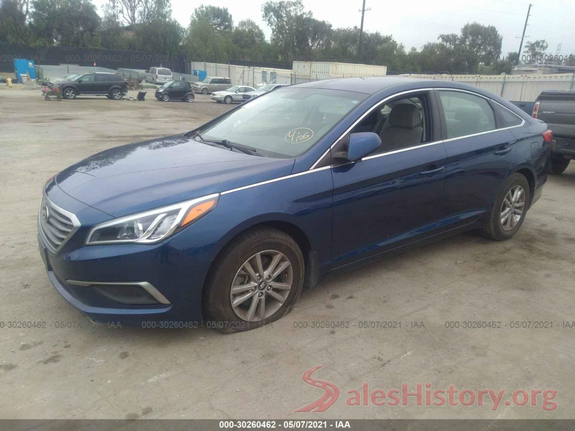 5NPE24AF1GH405484 2016 HYUNDAI SONATA