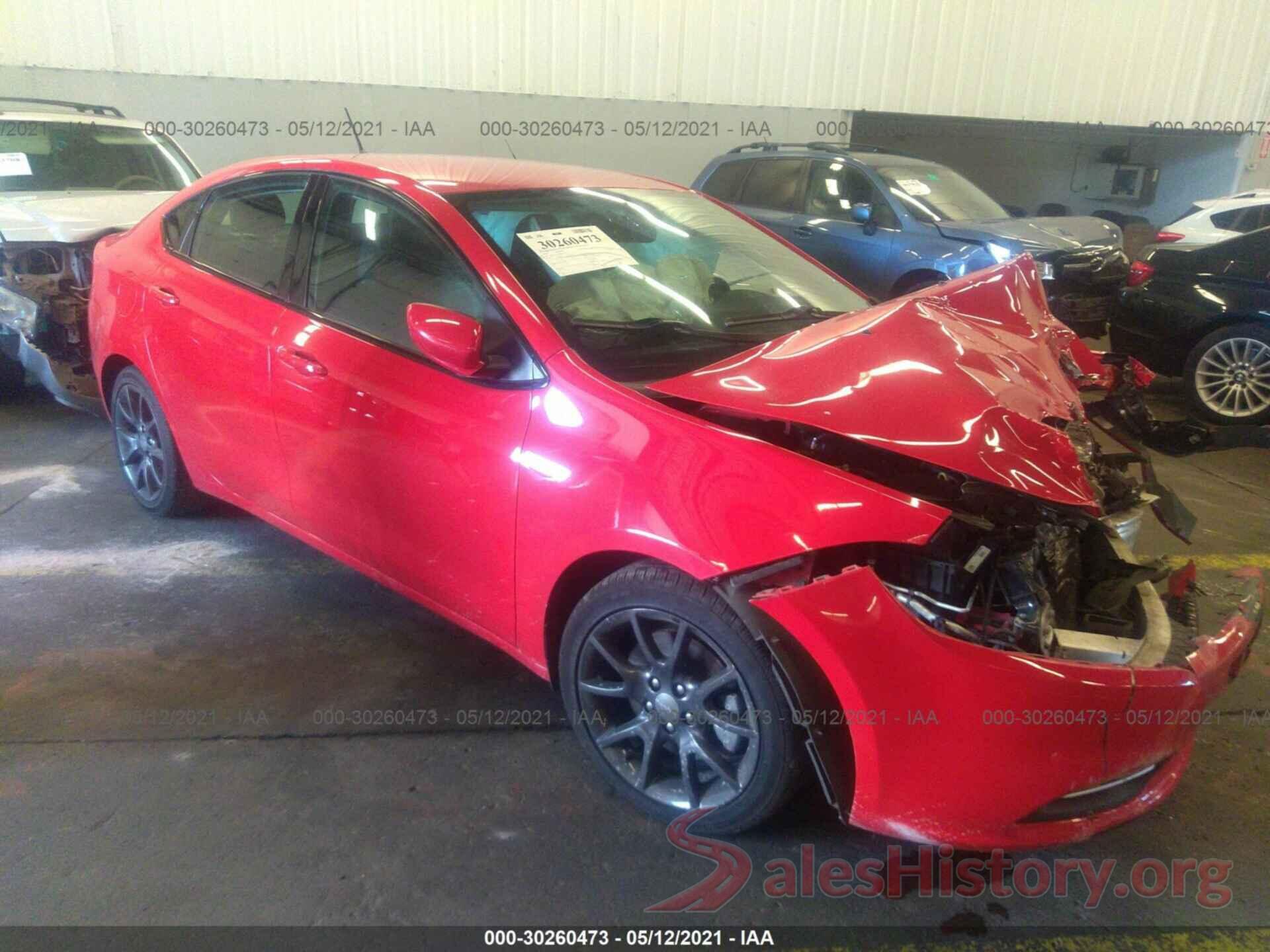 1C3CDFAA9GD703762 2016 DODGE DART