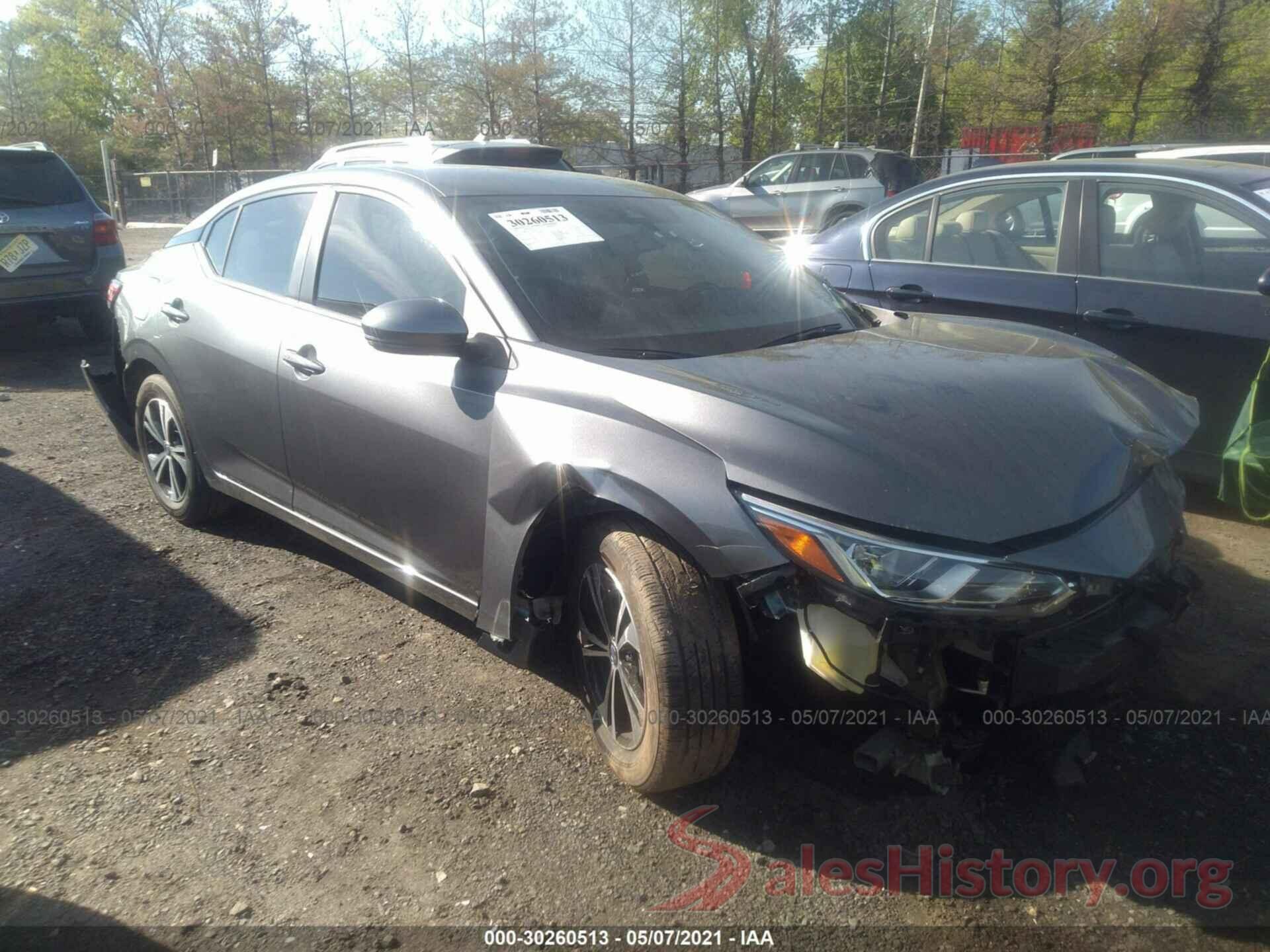 3N1AB8CV2LY297208 2020 NISSAN SENTRA