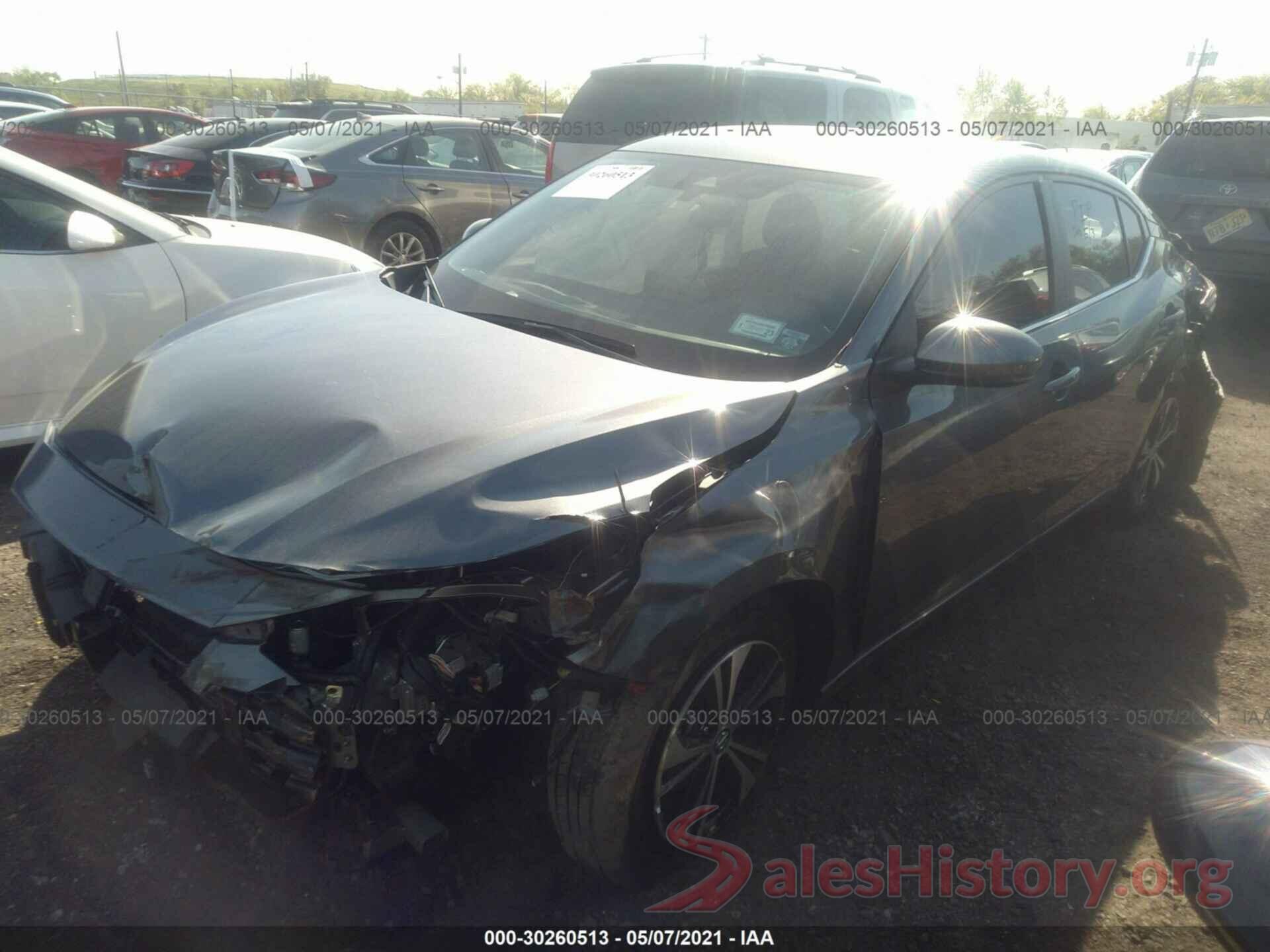 3N1AB8CV2LY297208 2020 NISSAN SENTRA