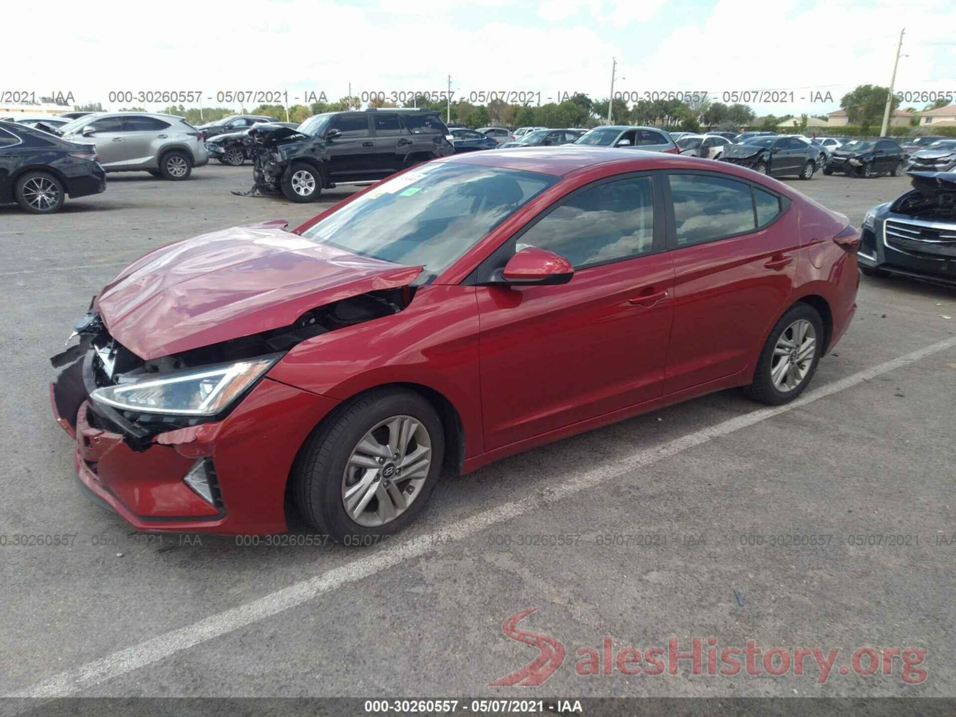 5NPD84LF3KH406460 2019 HYUNDAI ELANTRA