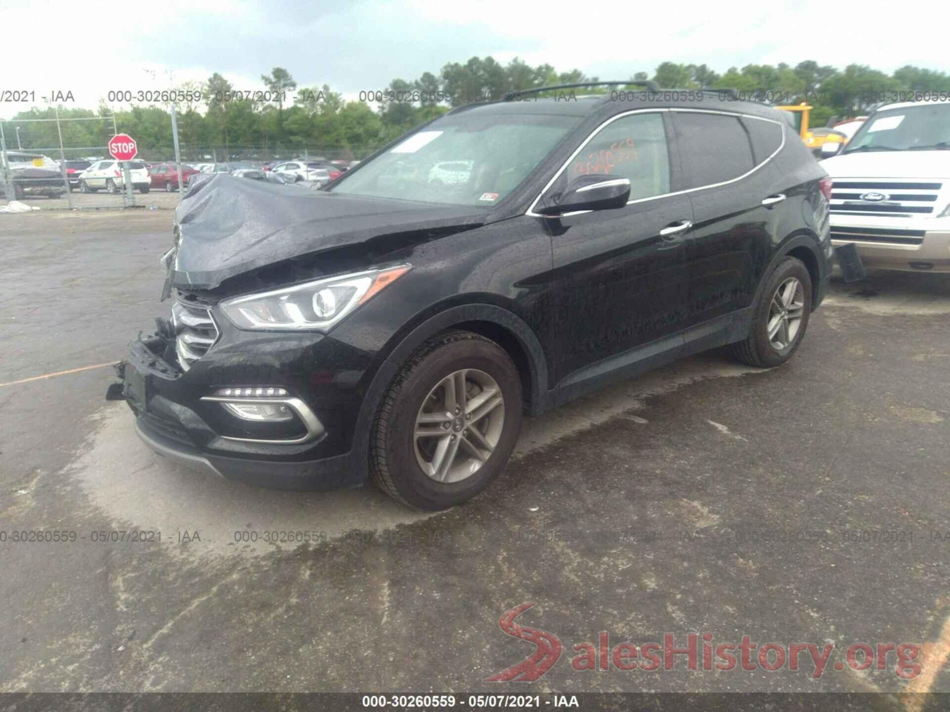 5NMZUDLB9HH014183 2017 HYUNDAI SANTA FE SPORT