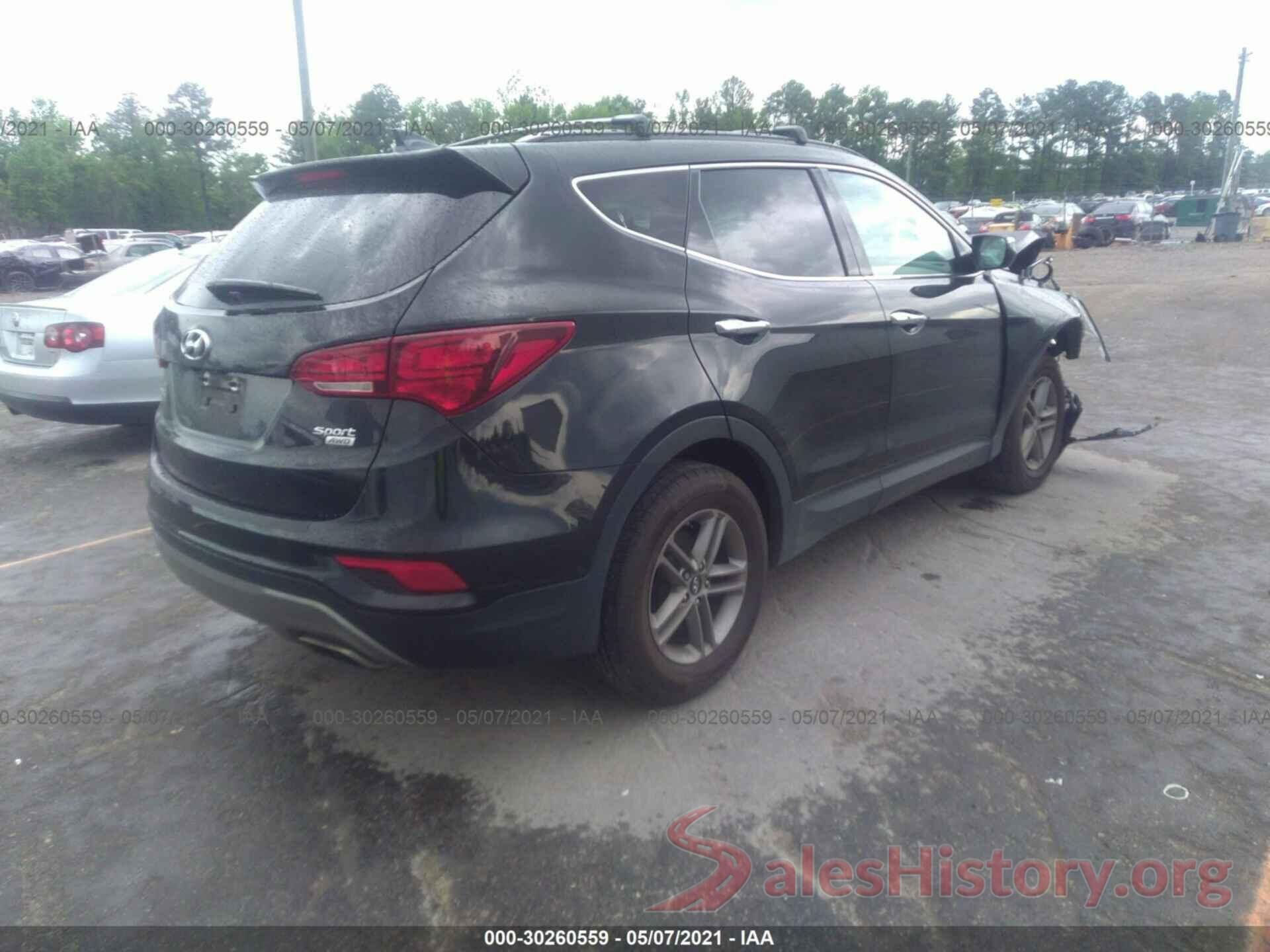 5NMZUDLB9HH014183 2017 HYUNDAI SANTA FE SPORT