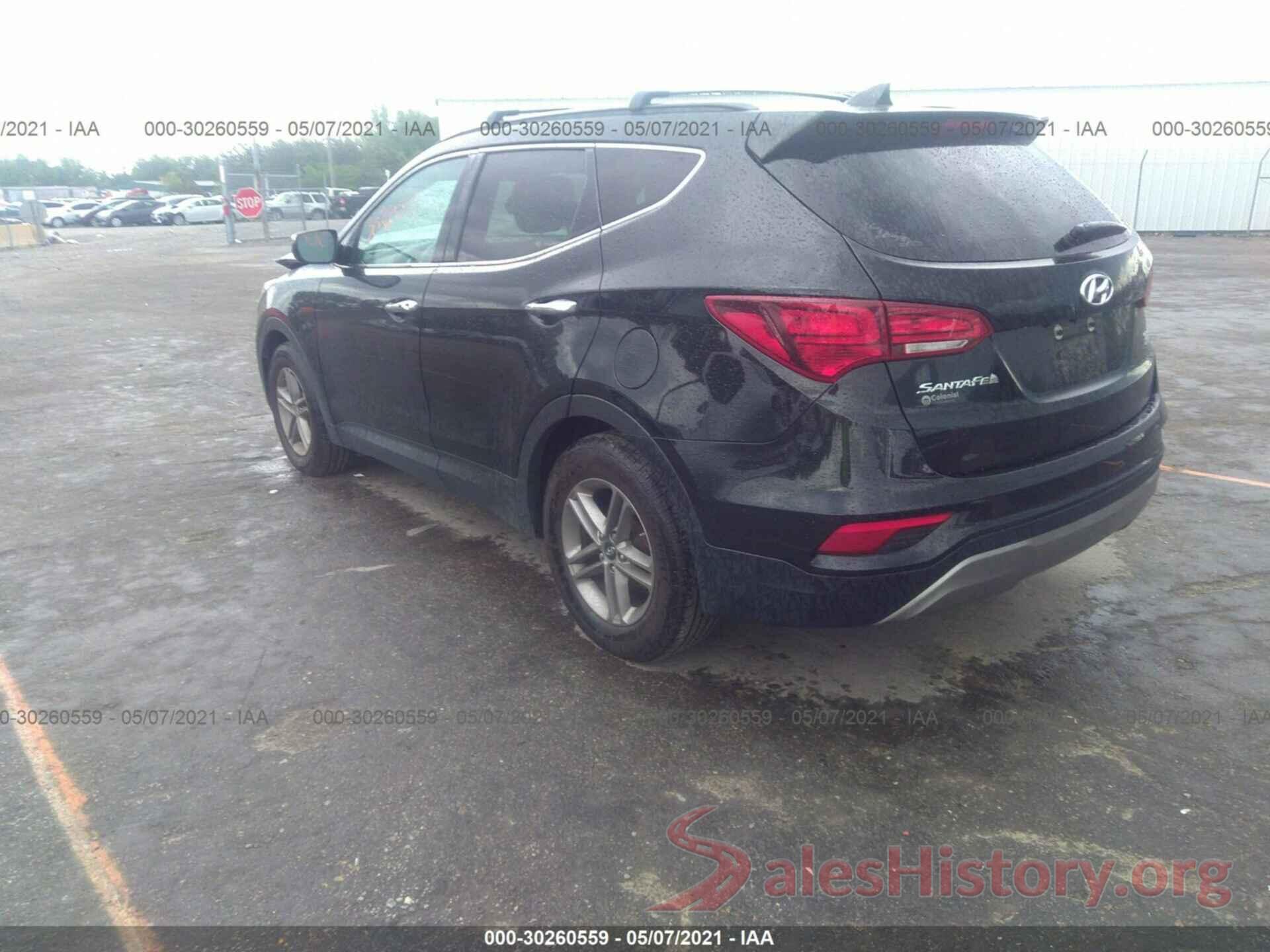 5NMZUDLB9HH014183 2017 HYUNDAI SANTA FE SPORT