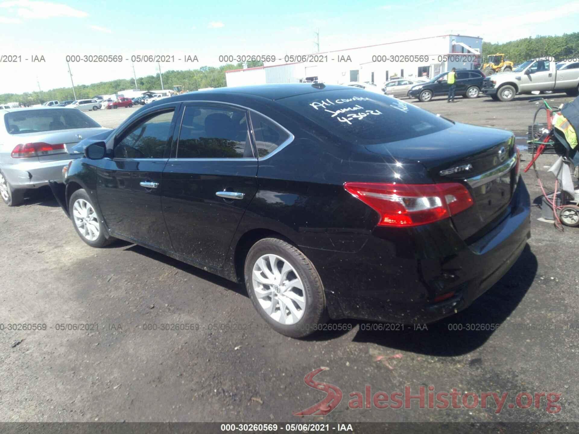 3N1AB7AP0KY237182 2019 NISSAN SENTRA