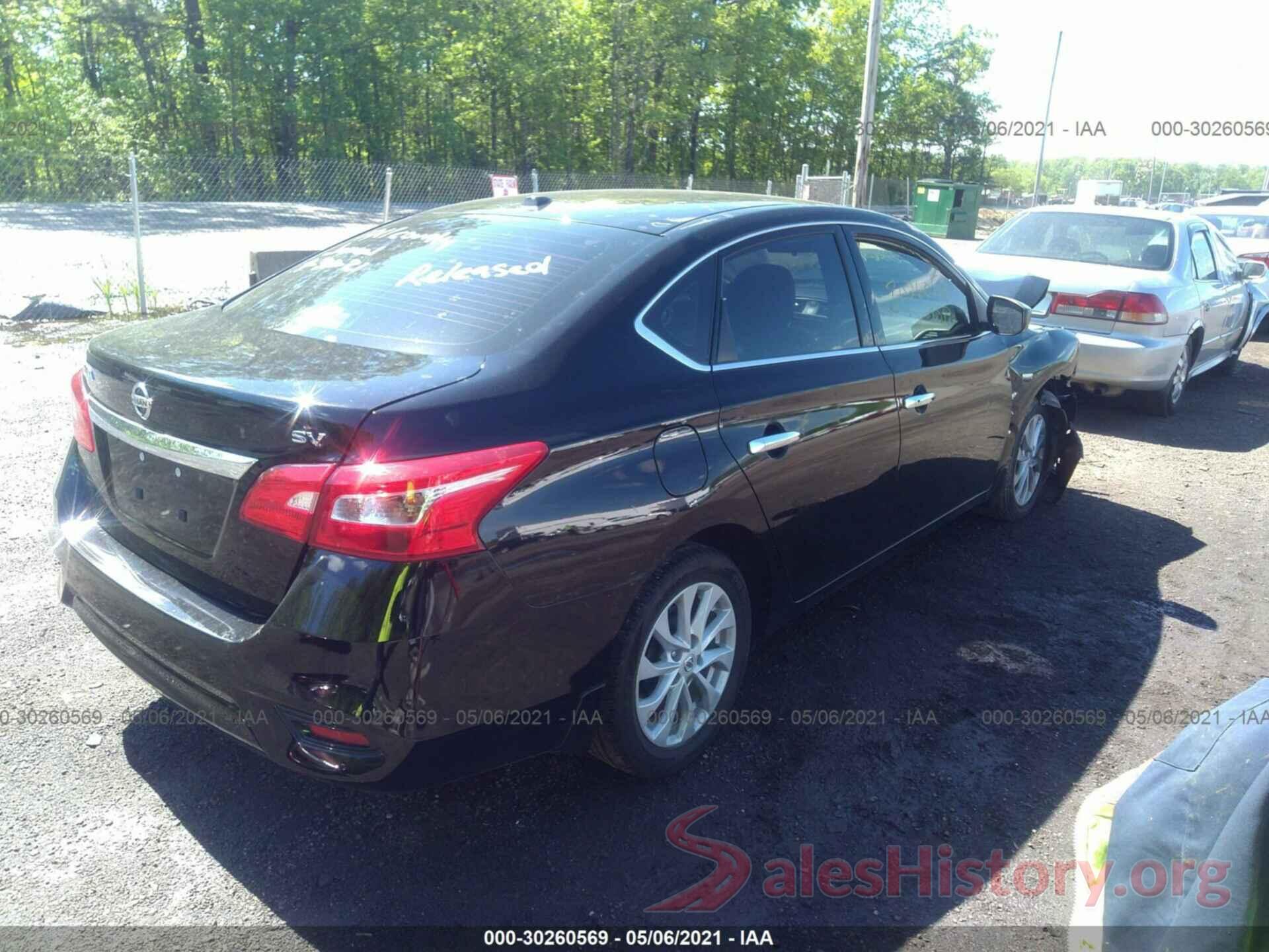 3N1AB7AP0KY237182 2019 NISSAN SENTRA