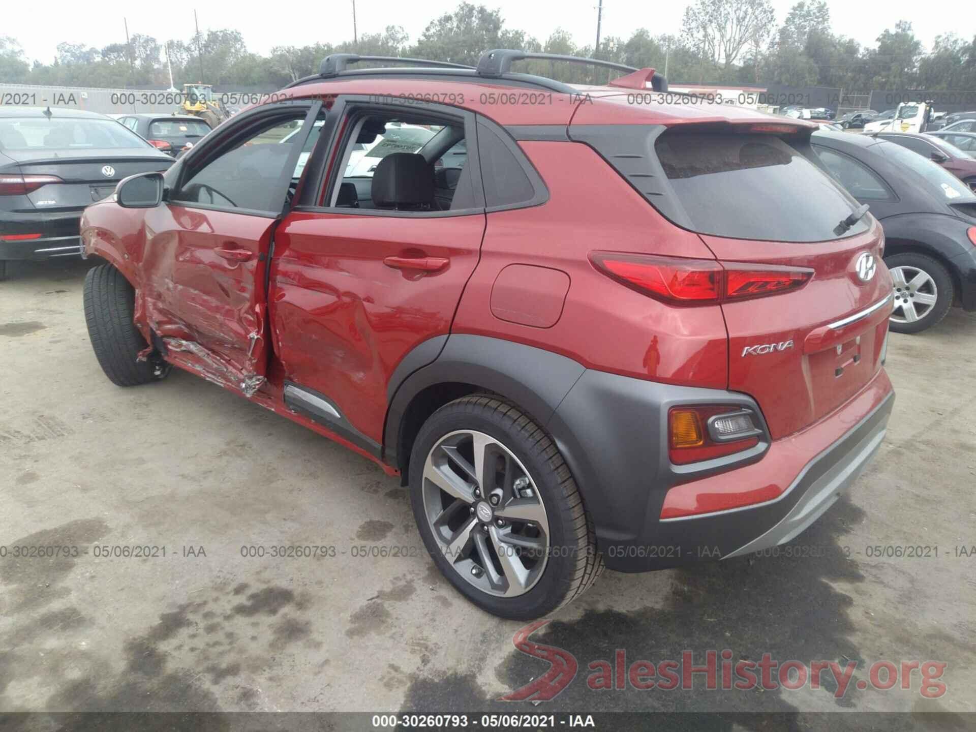 KM8K33A55MU599354 2021 HYUNDAI KONA