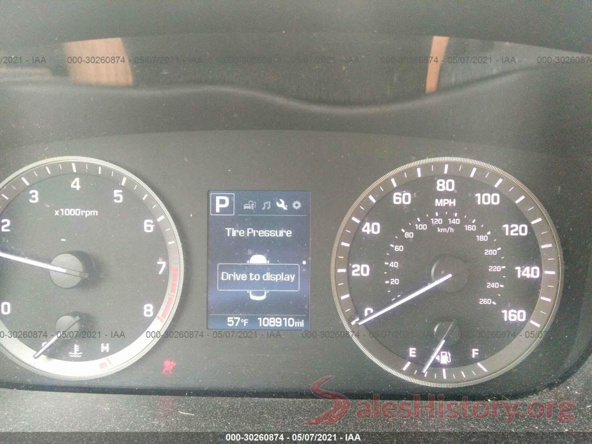 5NPE24AF5GH332264 2016 HYUNDAI SONATA