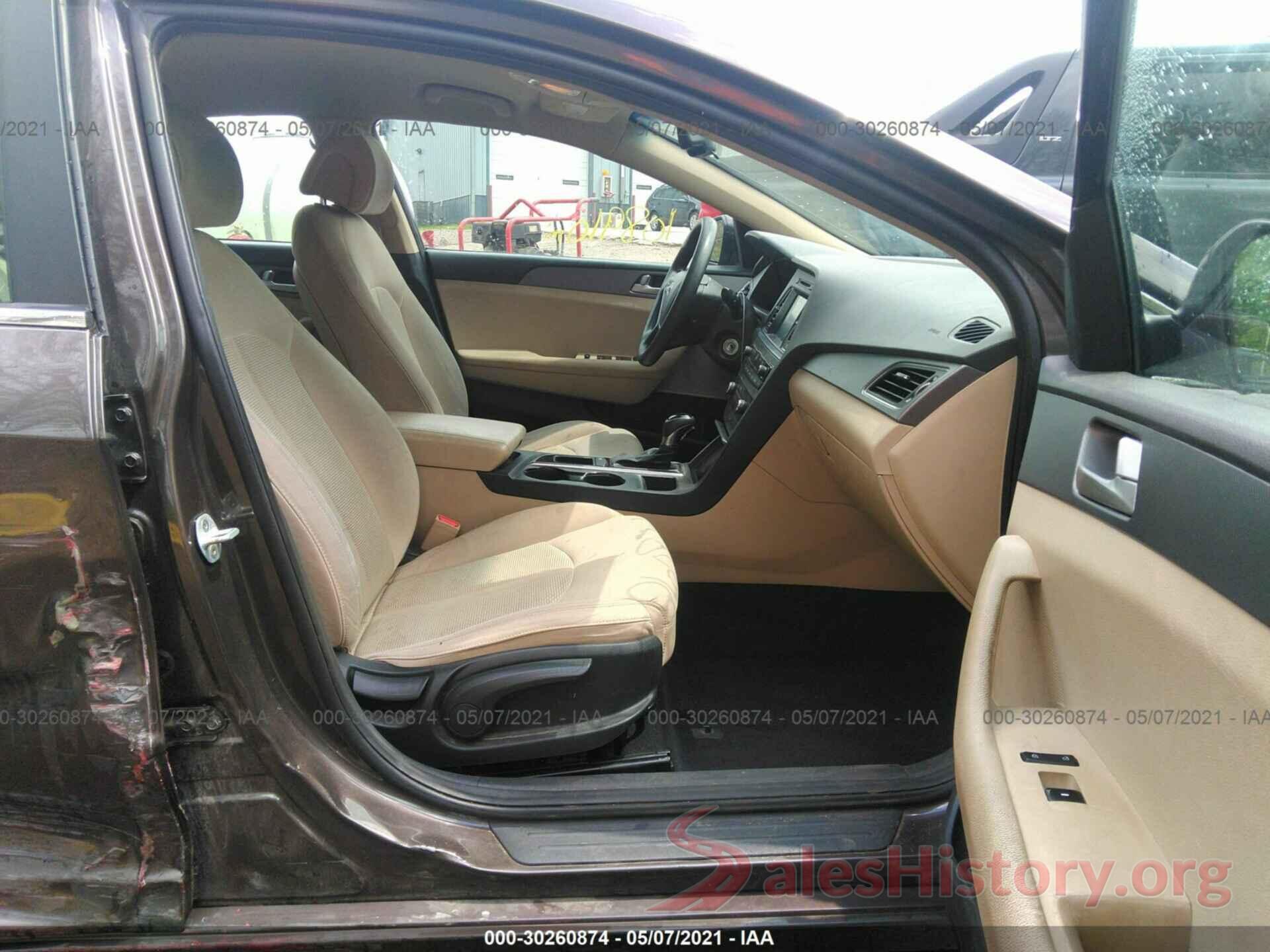 5NPE24AF5GH332264 2016 HYUNDAI SONATA