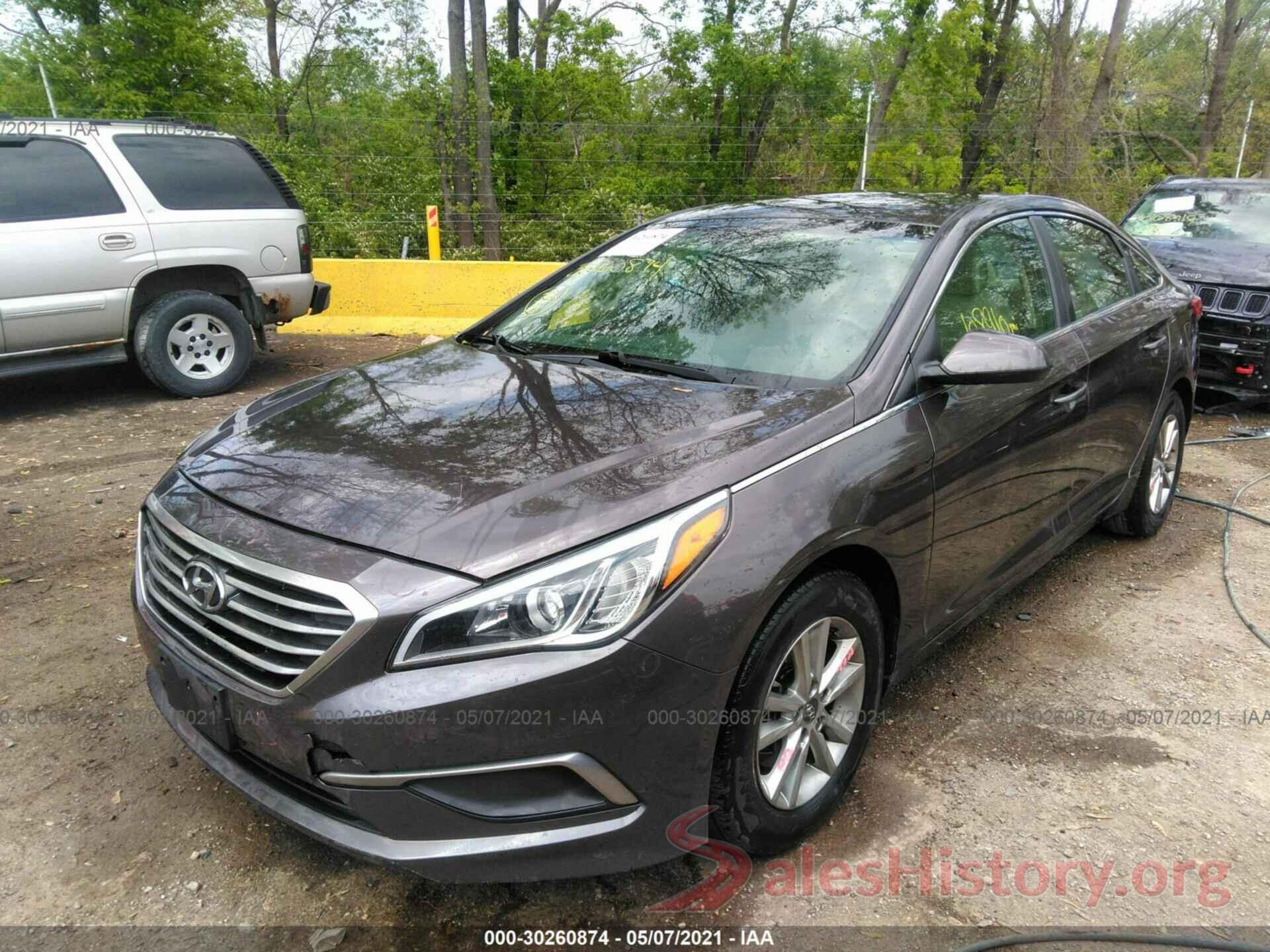 5NPE24AF5GH332264 2016 HYUNDAI SONATA