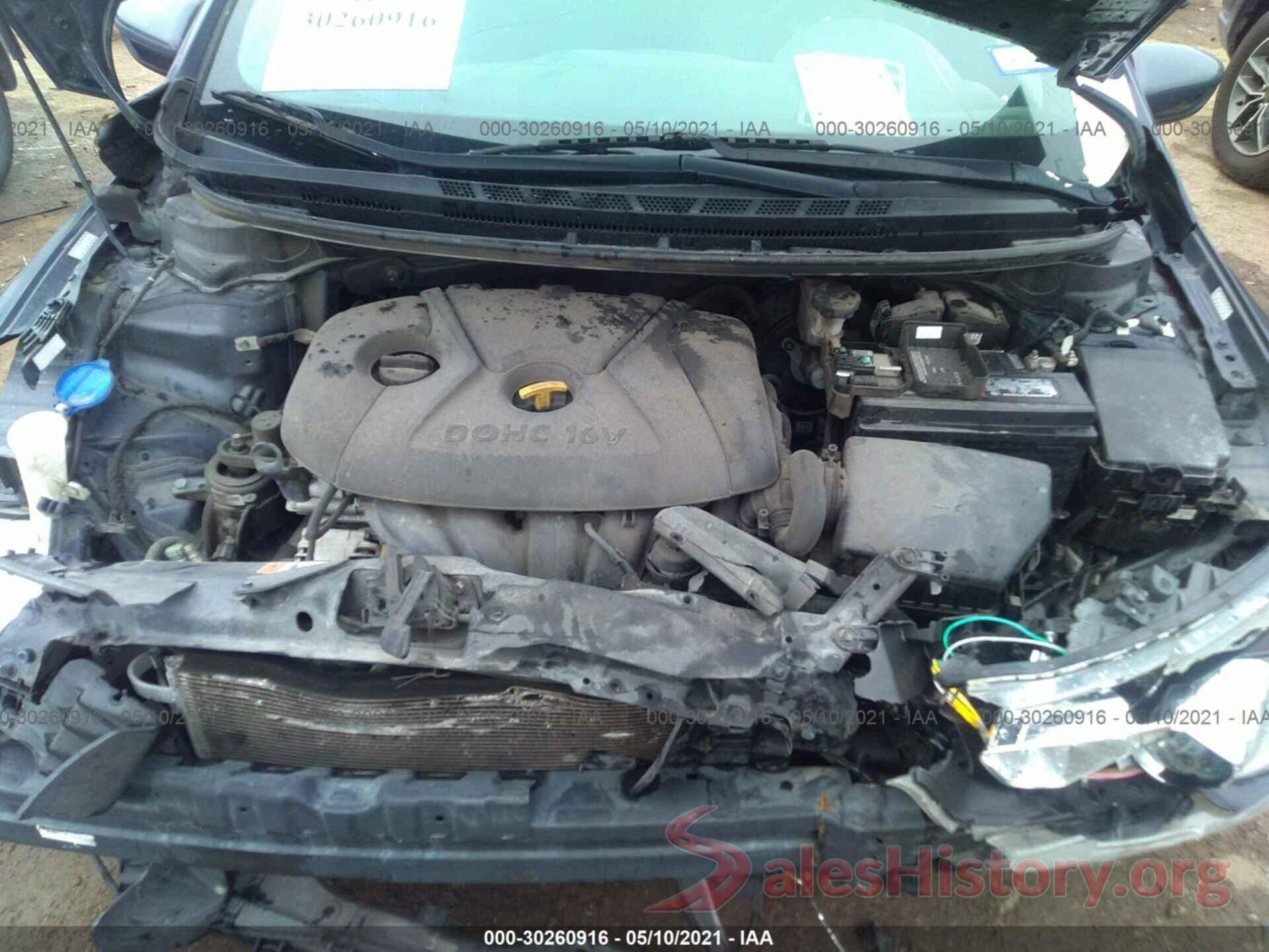 KNAFK4A66G5571842 2016 KIA FORTE