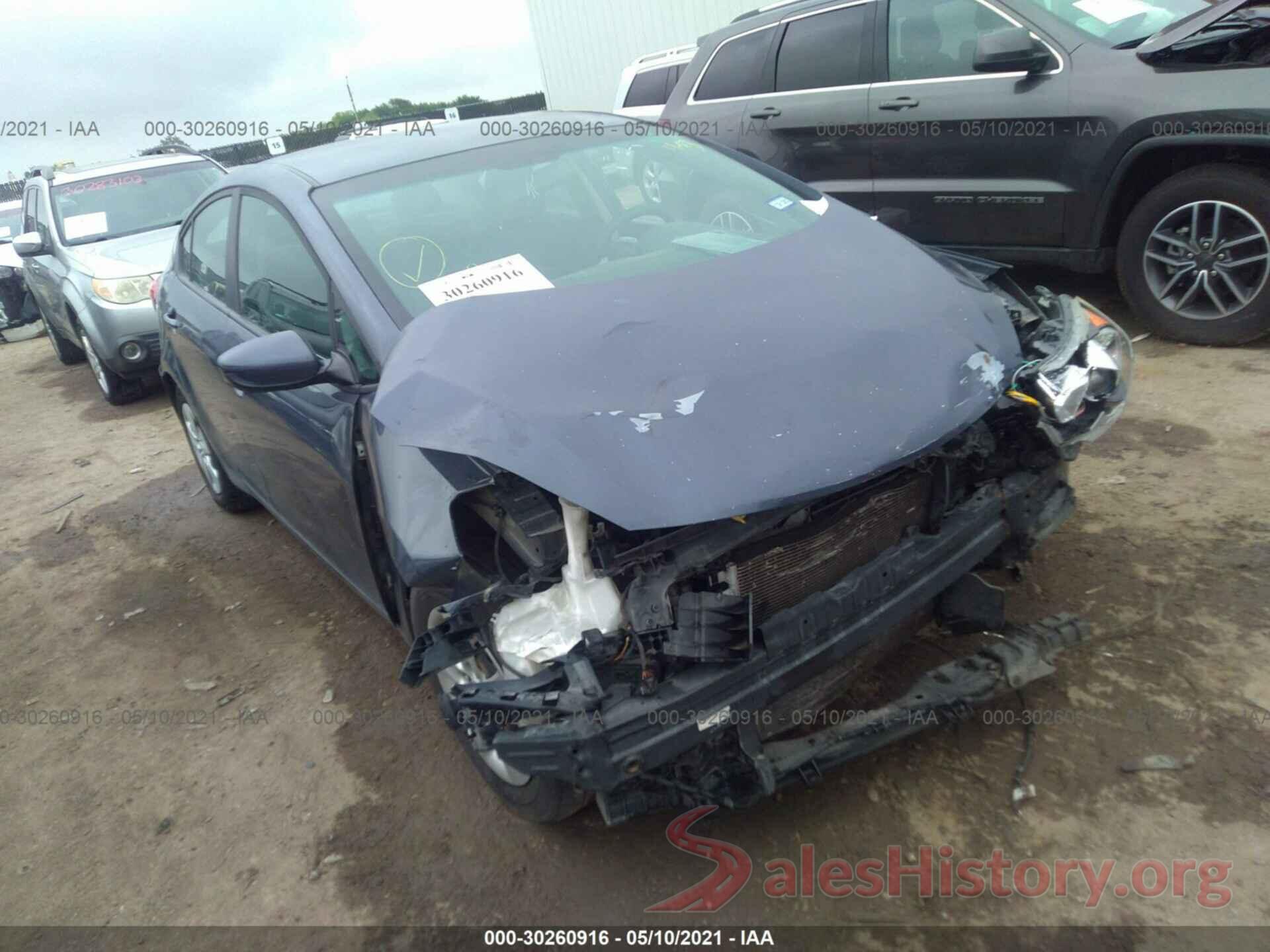 KNAFK4A66G5571842 2016 KIA FORTE