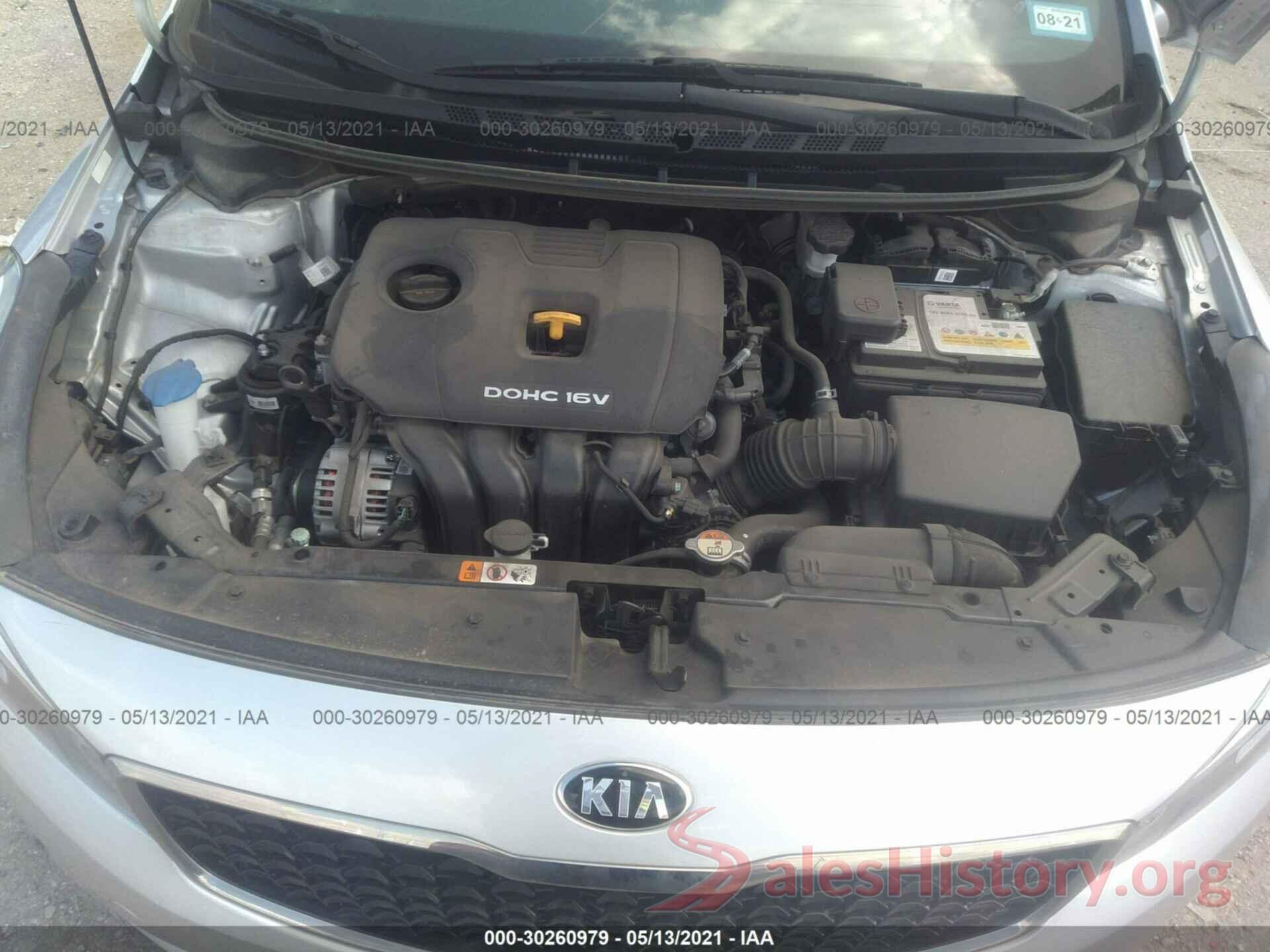 3KPFK4A75JE206186 2018 KIA FORTE