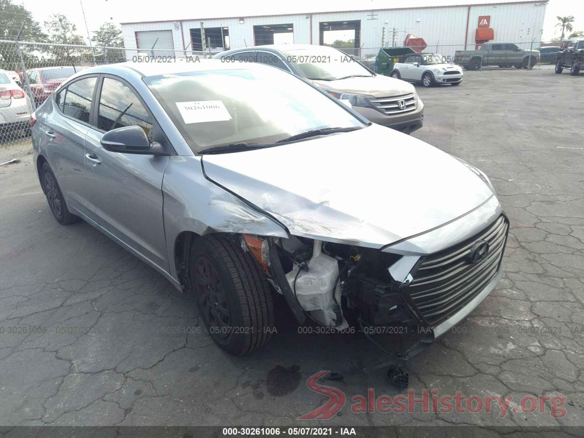 5NPD74LF4HH126672 2017 HYUNDAI ELANTRA