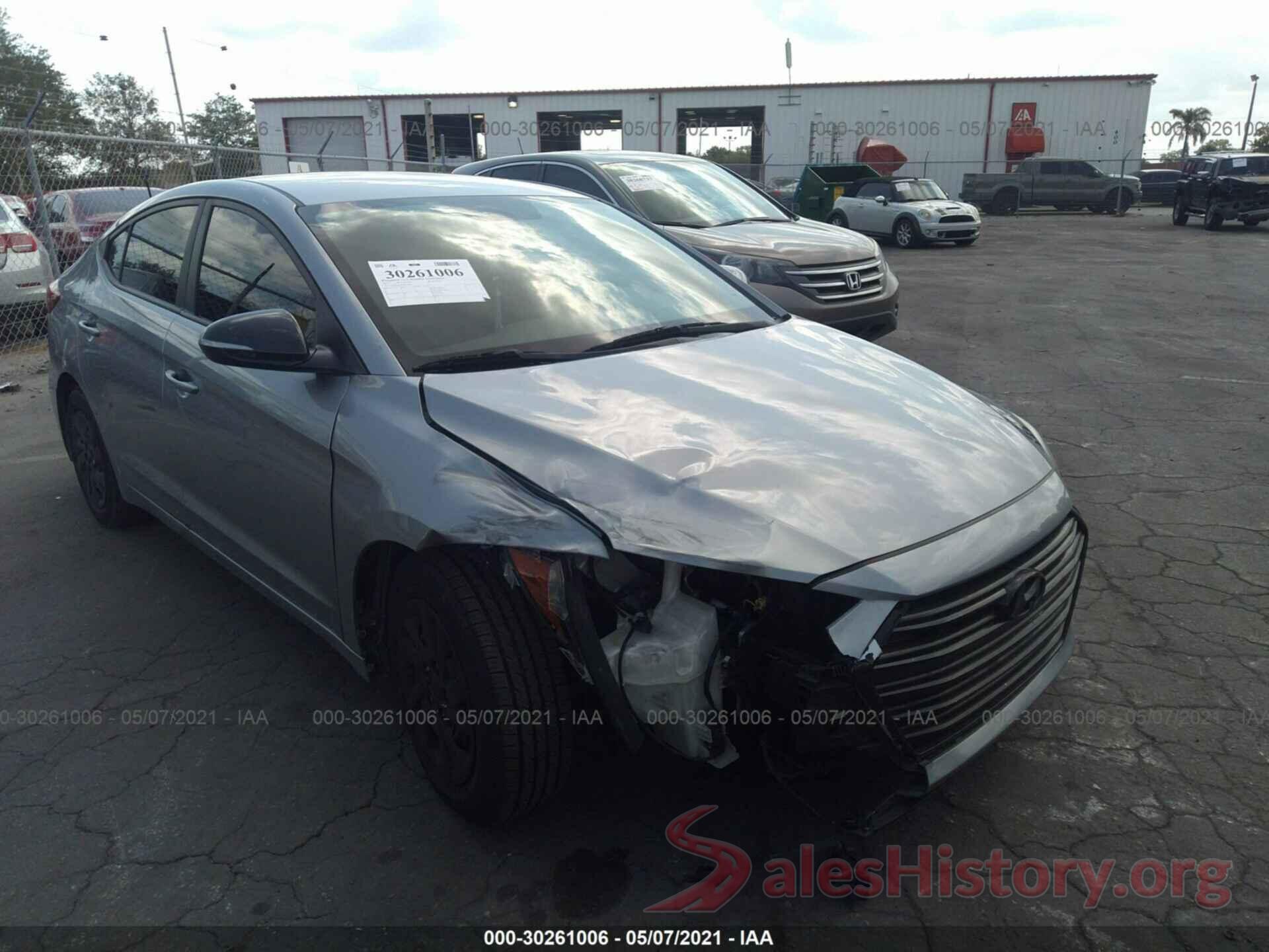 5NPD74LF4HH126672 2017 HYUNDAI ELANTRA