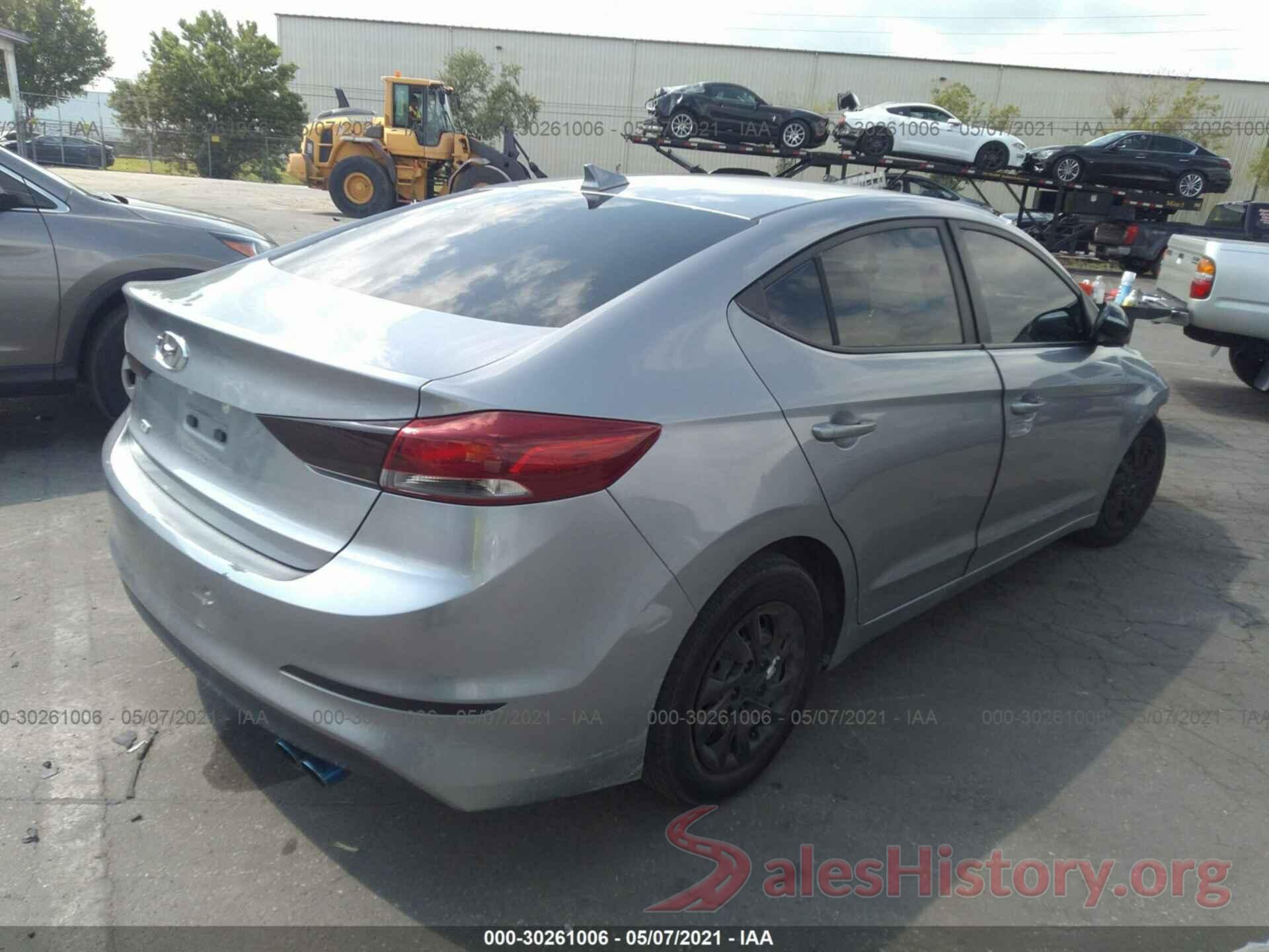 5NPD74LF4HH126672 2017 HYUNDAI ELANTRA