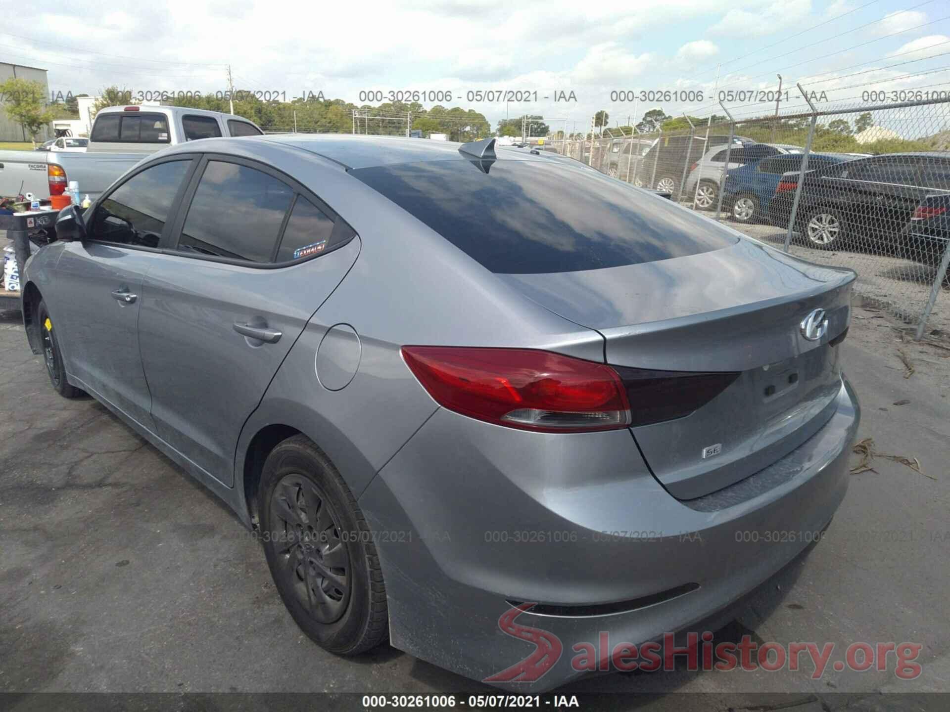 5NPD74LF4HH126672 2017 HYUNDAI ELANTRA