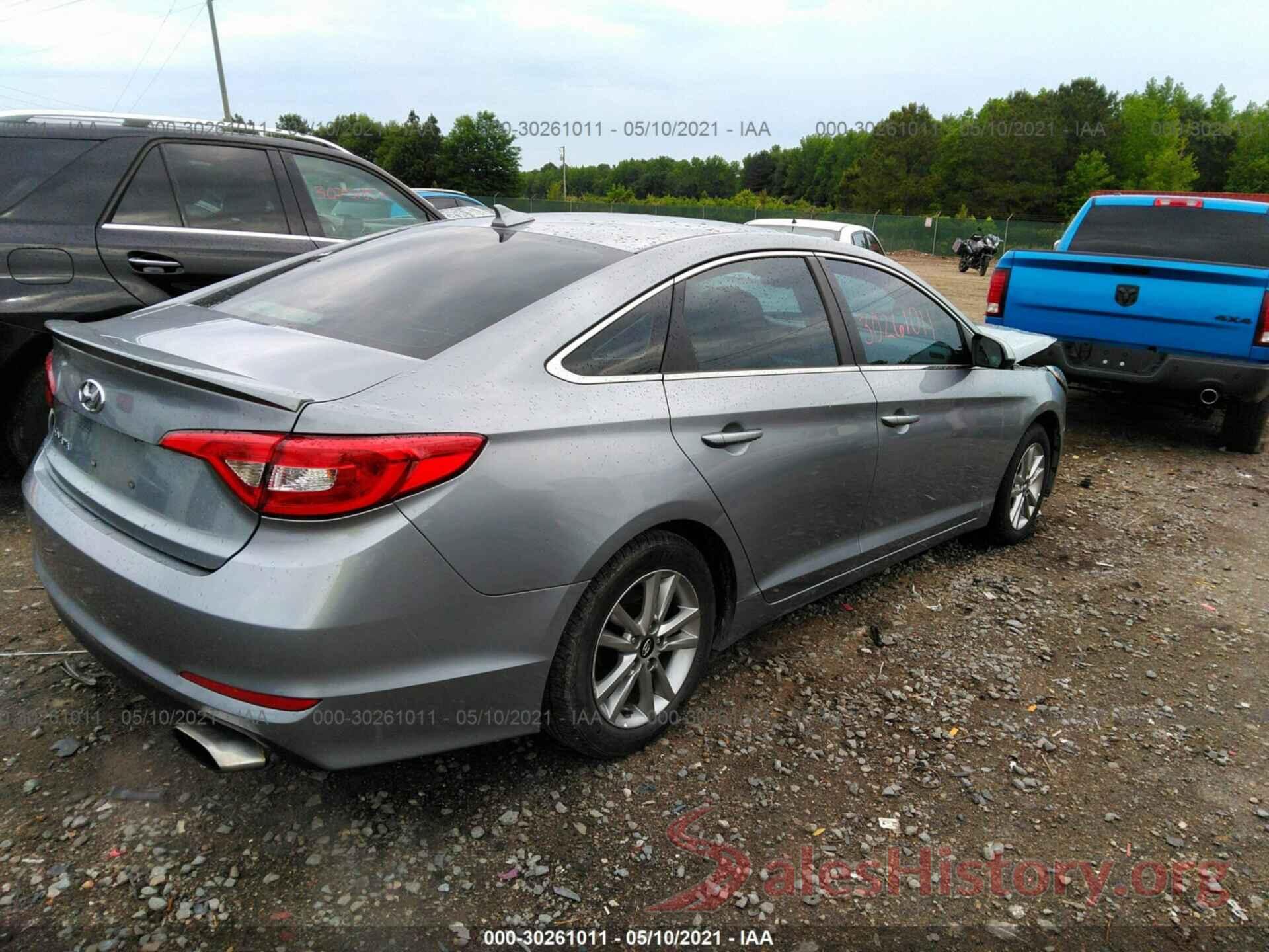 5NPE24AF6GH261267 2016 HYUNDAI SONATA