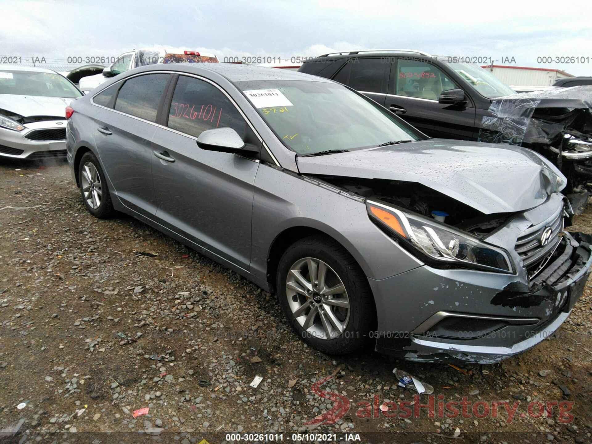 5NPE24AF6GH261267 2016 HYUNDAI SONATA