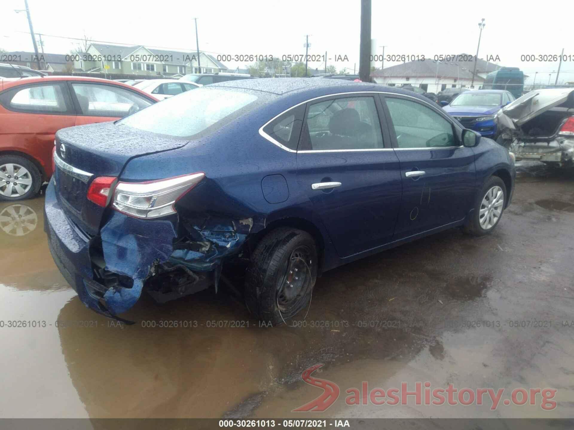 3N1AB7AP6HY209900 2017 NISSAN SENTRA