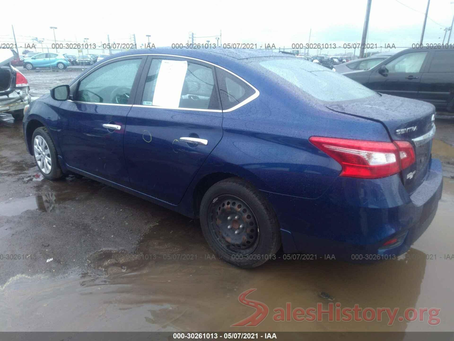 3N1AB7AP6HY209900 2017 NISSAN SENTRA