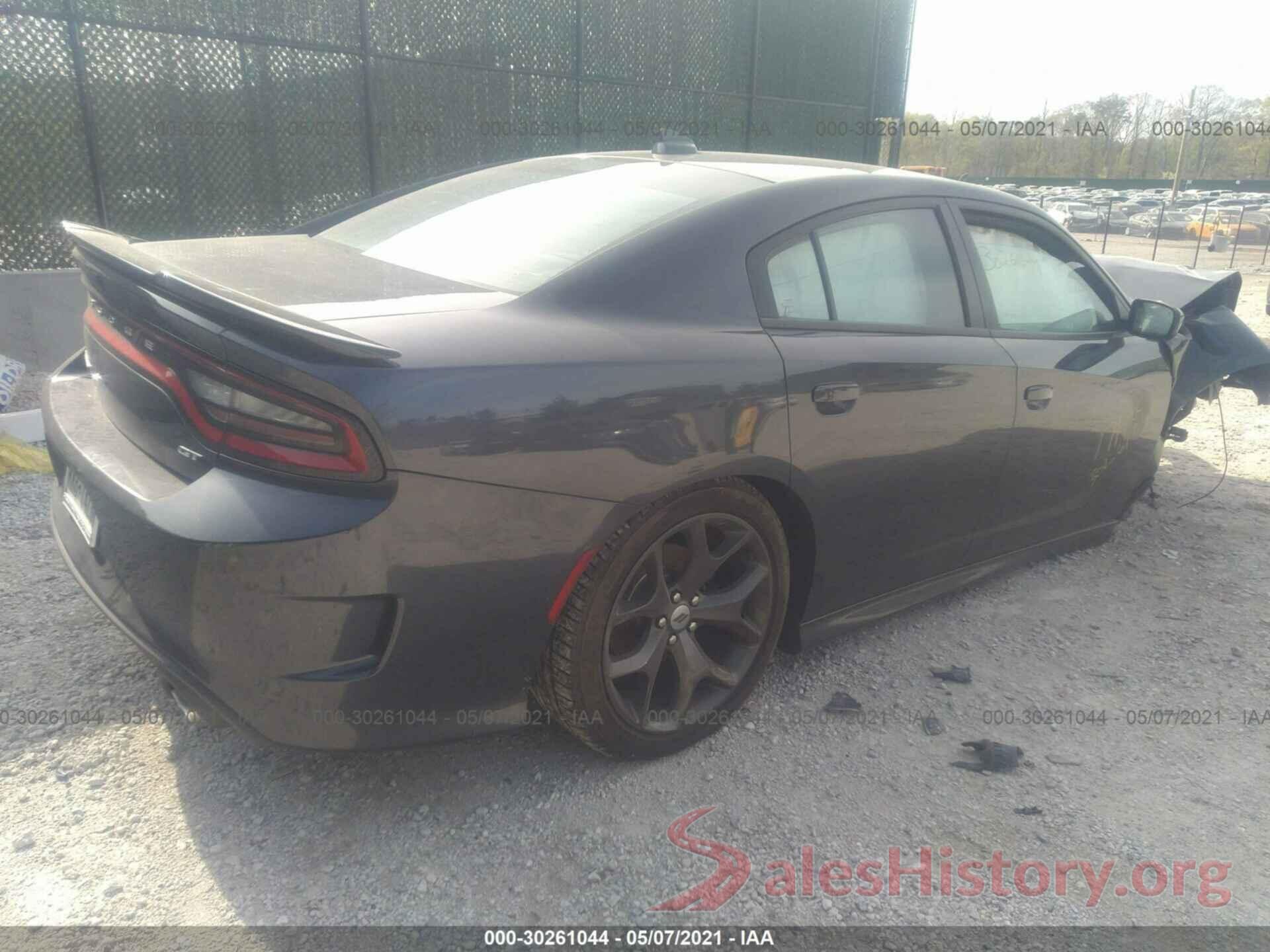 2C3CDXHG3KH630500 2019 DODGE CHARGER