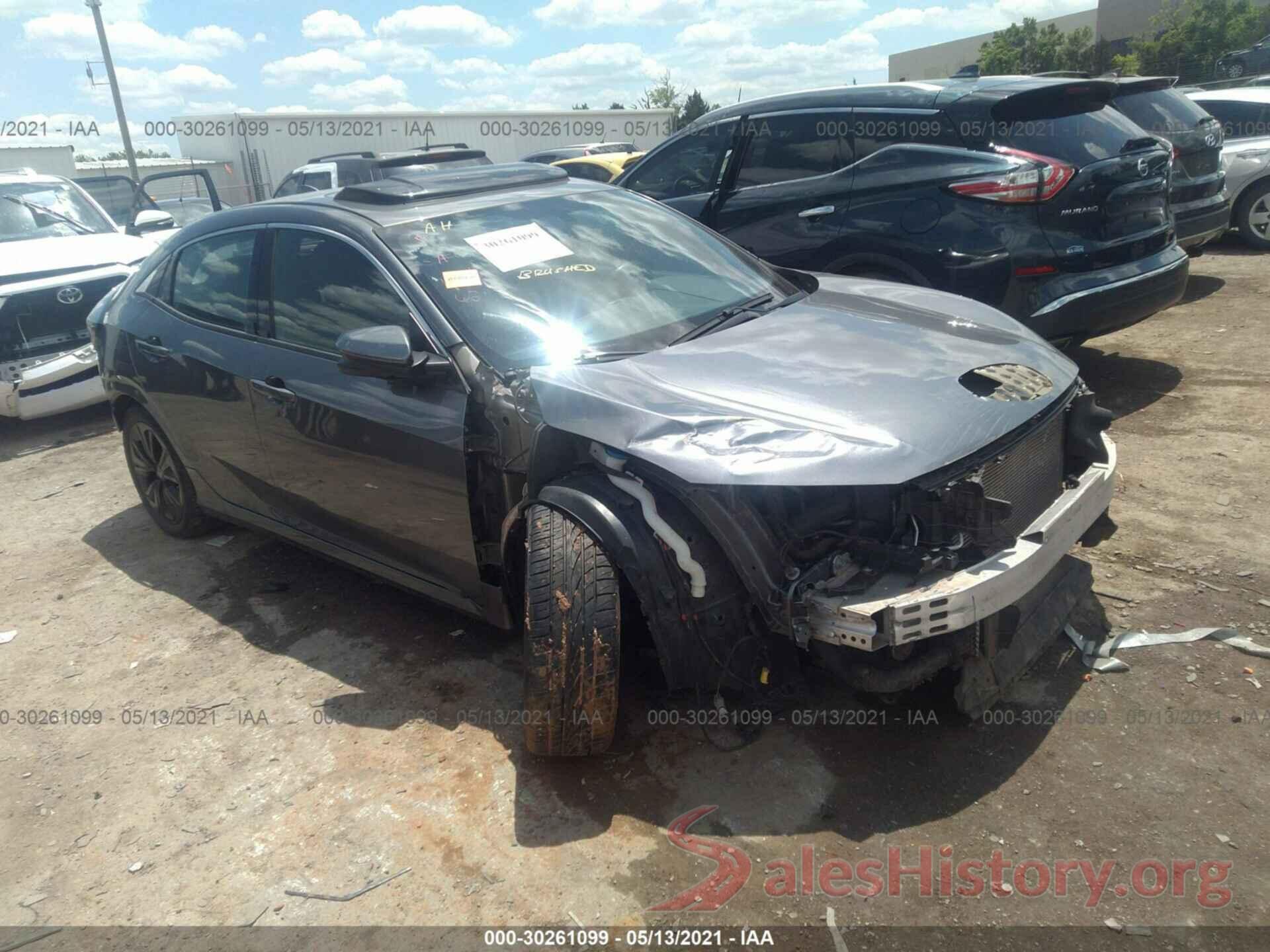 SHHFK7H57HU232572 2017 HONDA CIVIC HATCHBACK